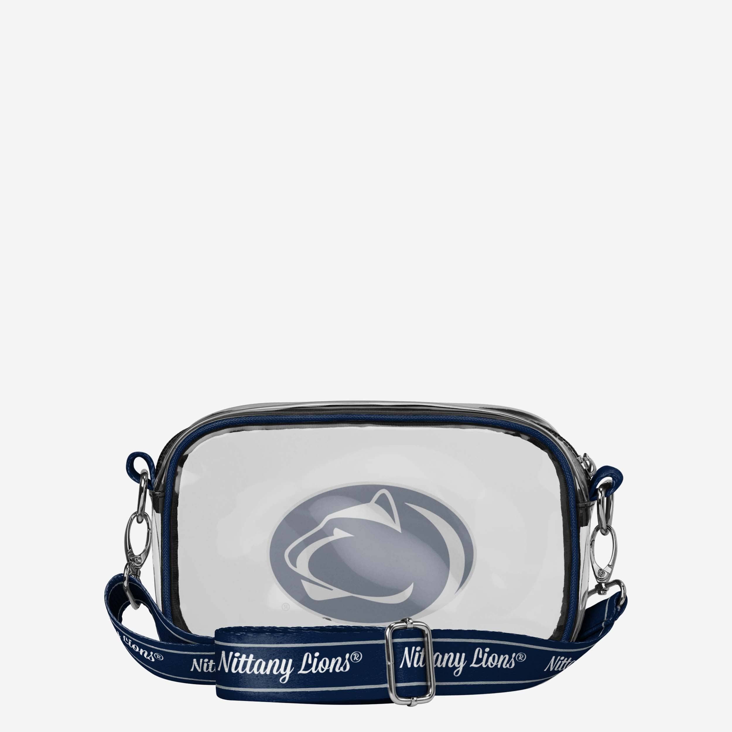 Penn State Nittany Lions Team Stripe Clear Crossbody Bag - Image 5