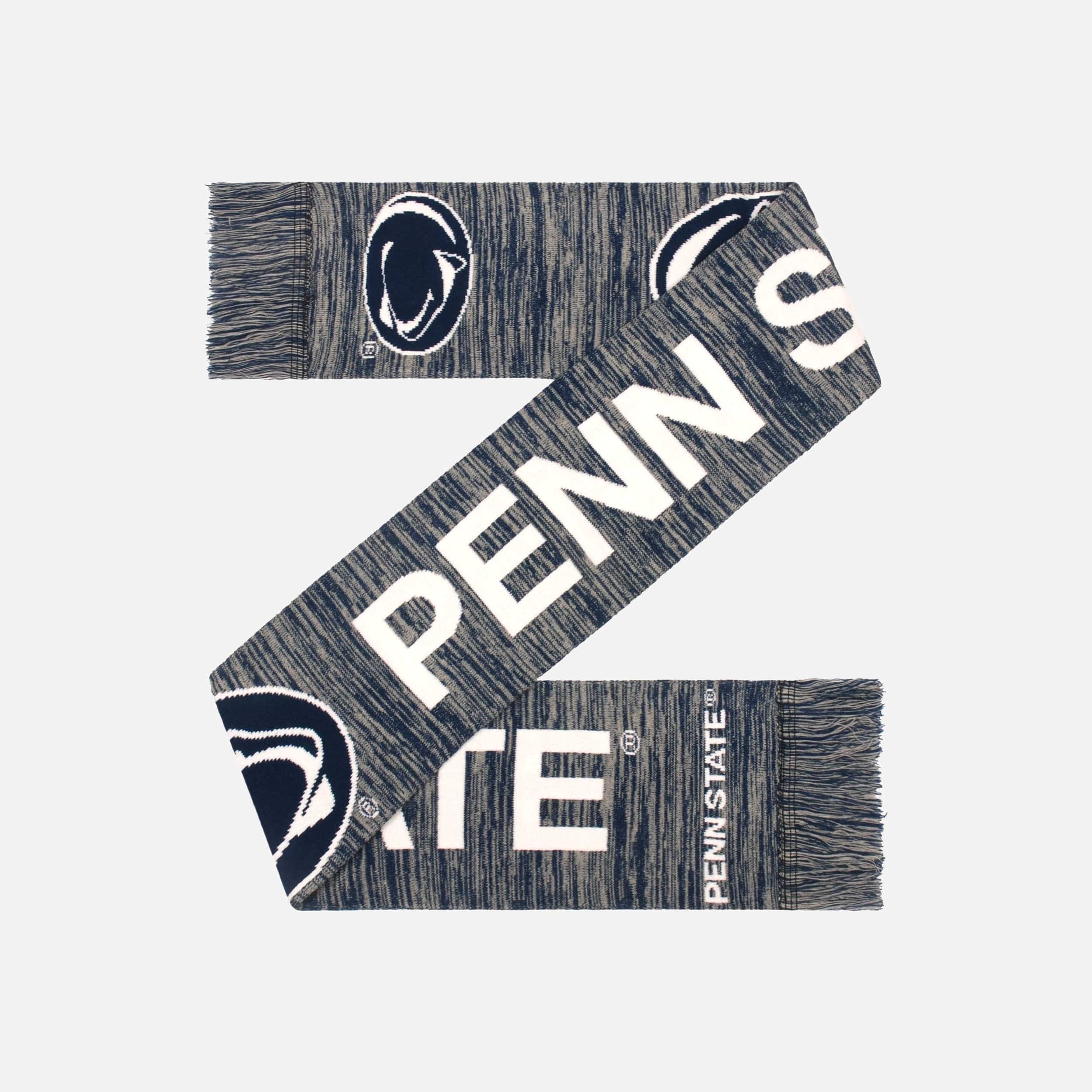 Penn State Nittany Lions Wordmark Big Logo Colorblend Scarf - Image 2