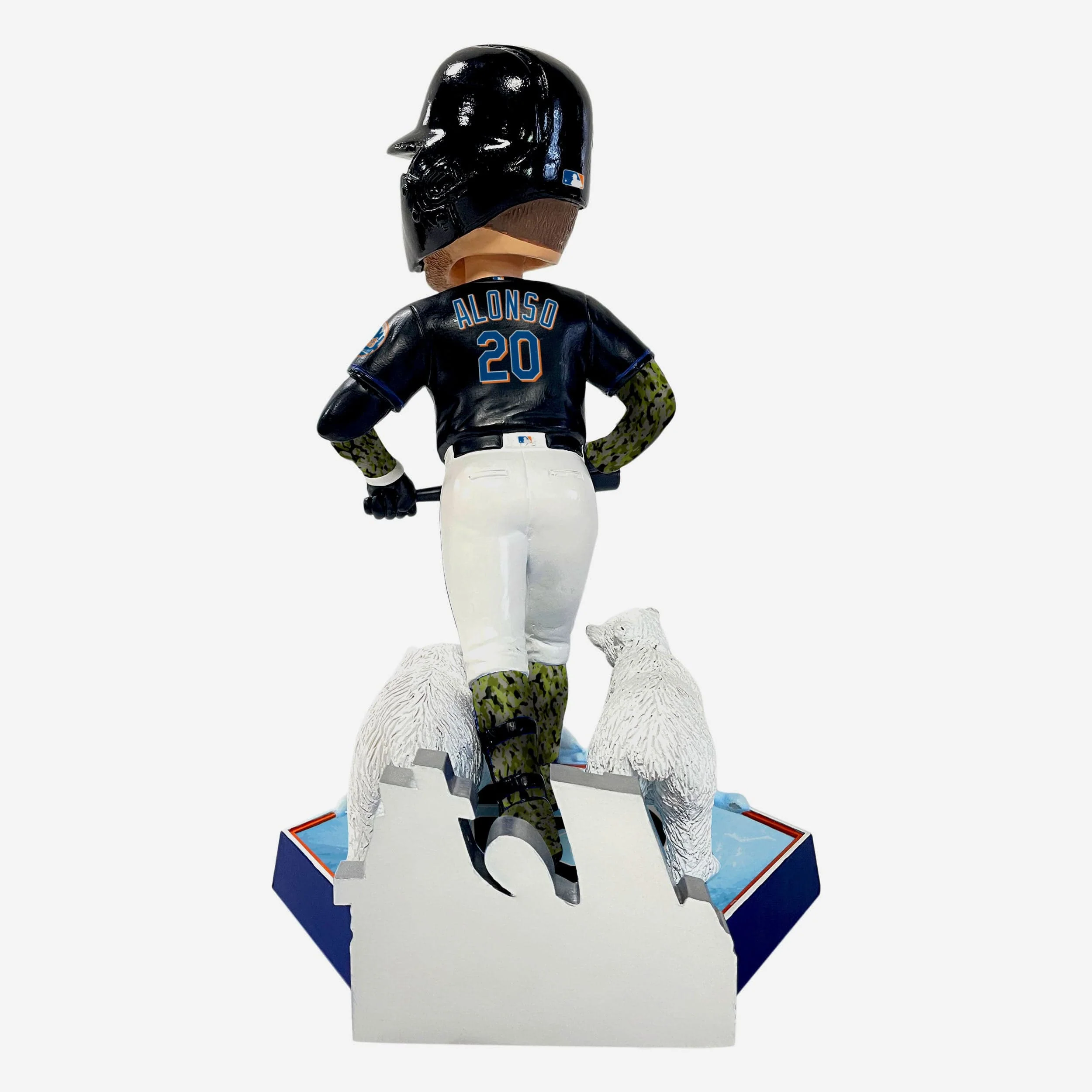 Pete Alonso New York Mets Polar Bear Bobblehead - Image 5