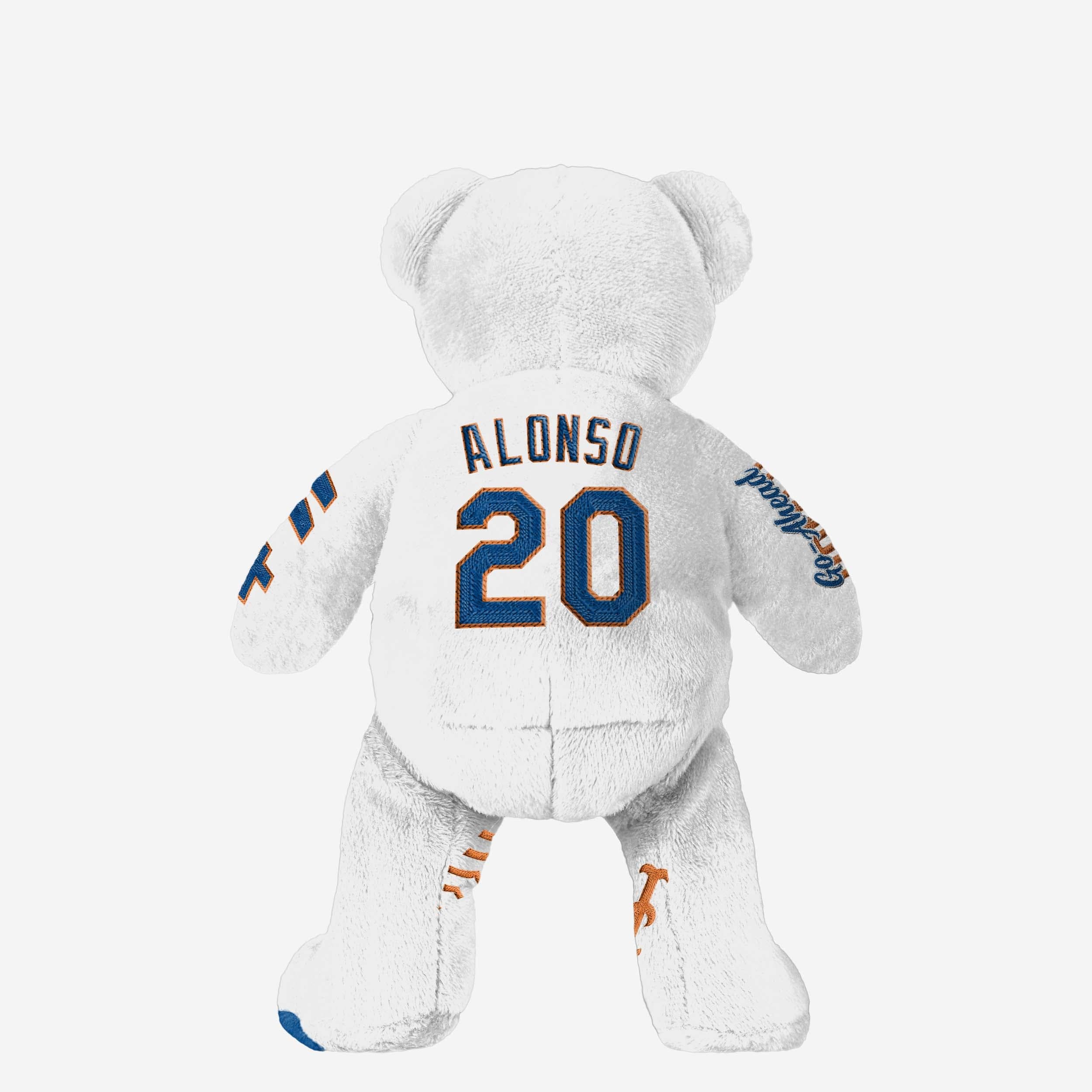 Pete Alonso New York Mets The Polar Bear Team Beans Embroidered Player Bear - Image 2