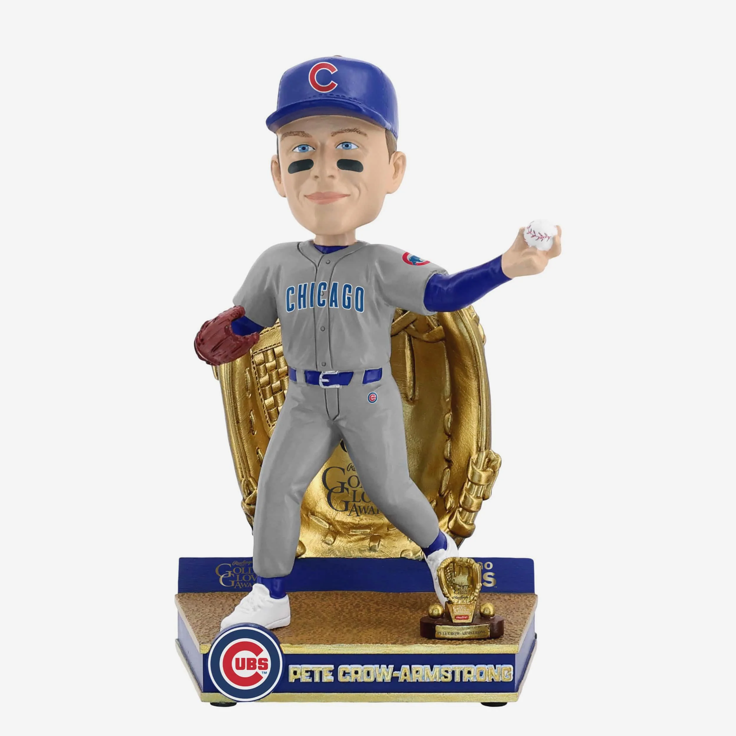 Pete Crow-Armstrong Chicago Cubs 2025 Gold Glove Bobblehead