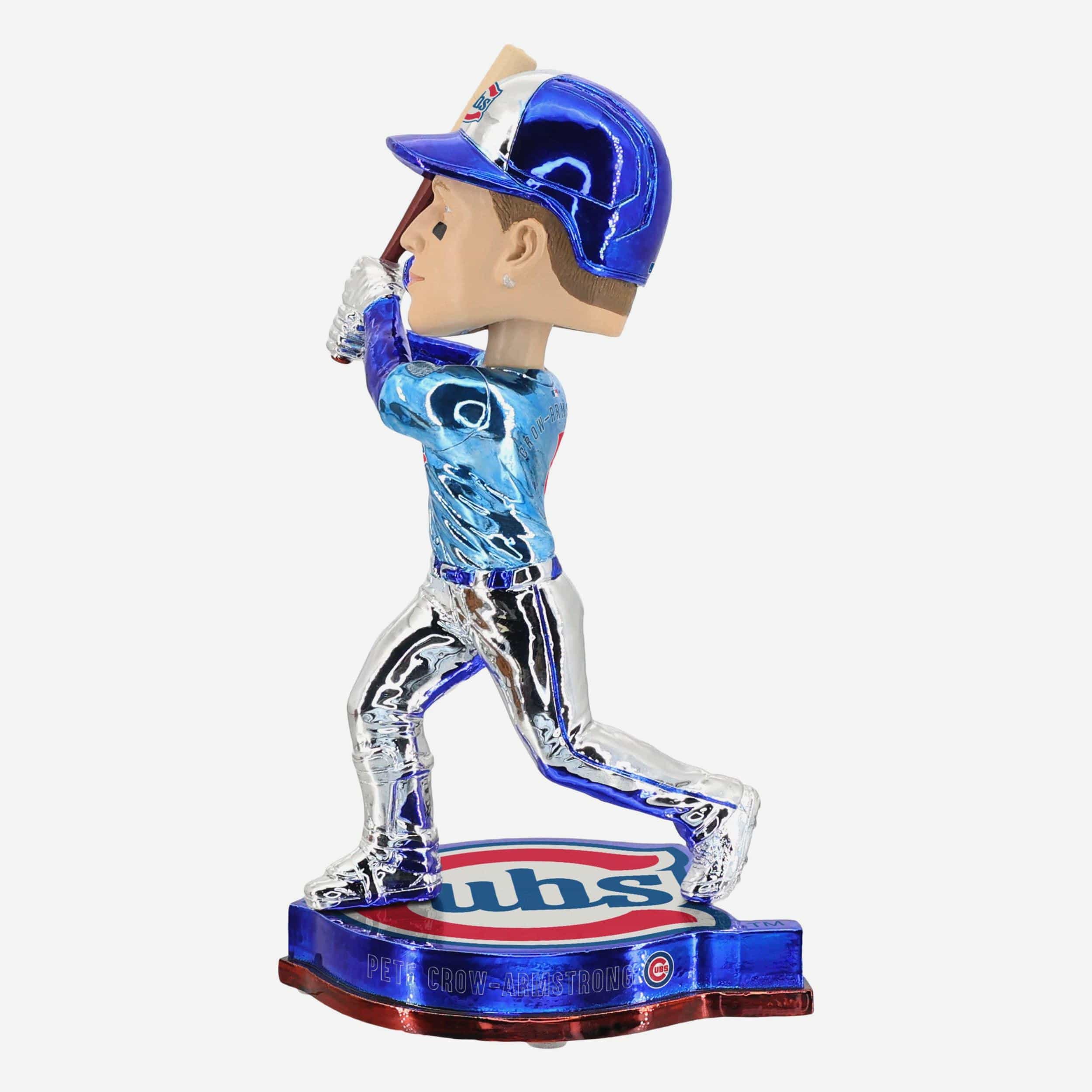 Pete Crow-Armstrong Chicago Cubs Electroplated Edition Bobblehead