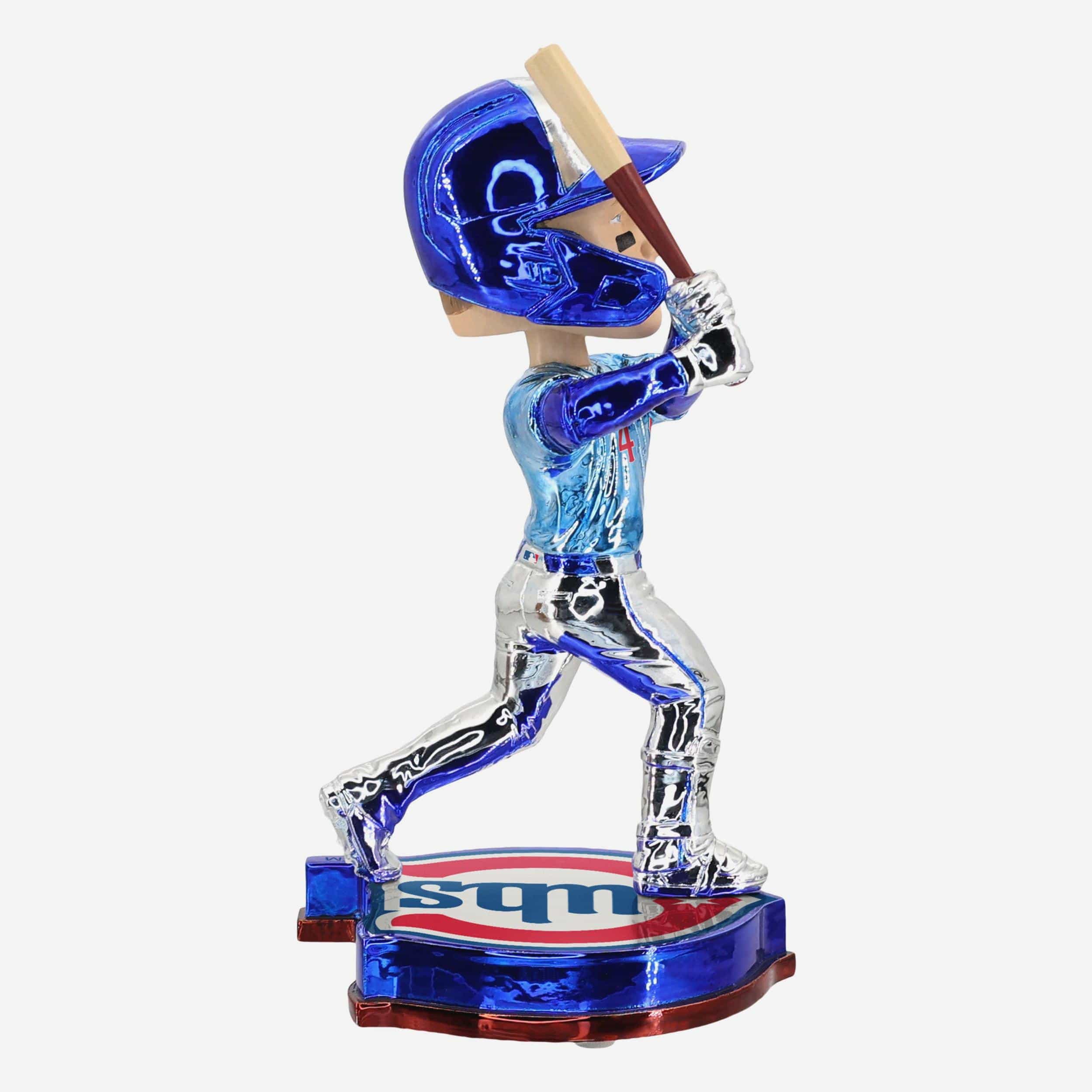 Pete Crow-Armstrong Chicago Cubs Electroplated Edition Bobblehead - Image 5