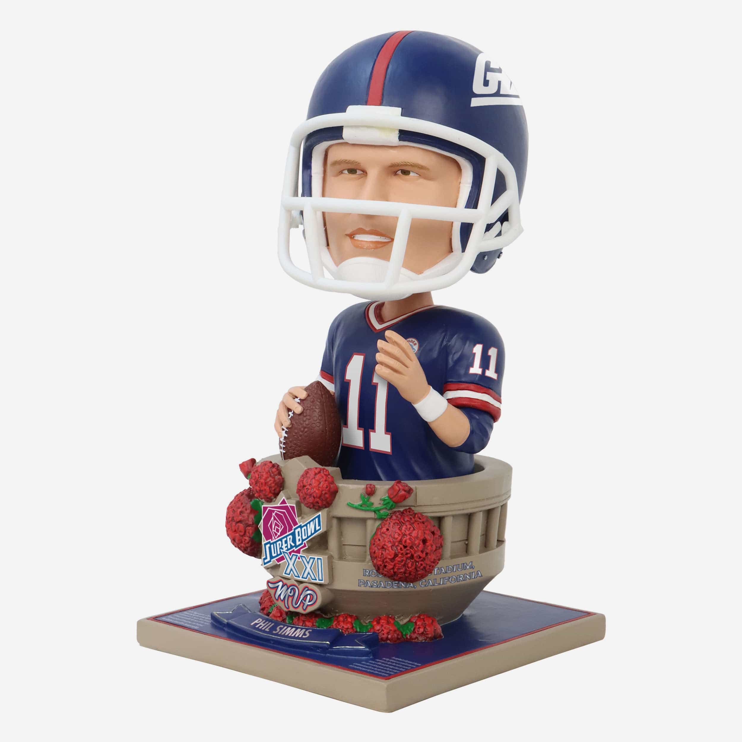 Phil Simms New York Giants Super Bowl XXI MVP Bust Bighead Bobblehead - Image 6