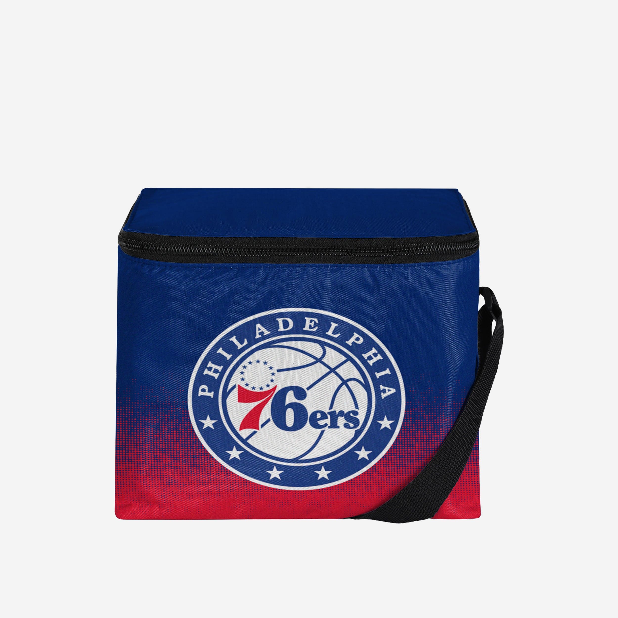 Philadelphia 76ers Exclusive Big Logo Stripe 6 Pack Cooler