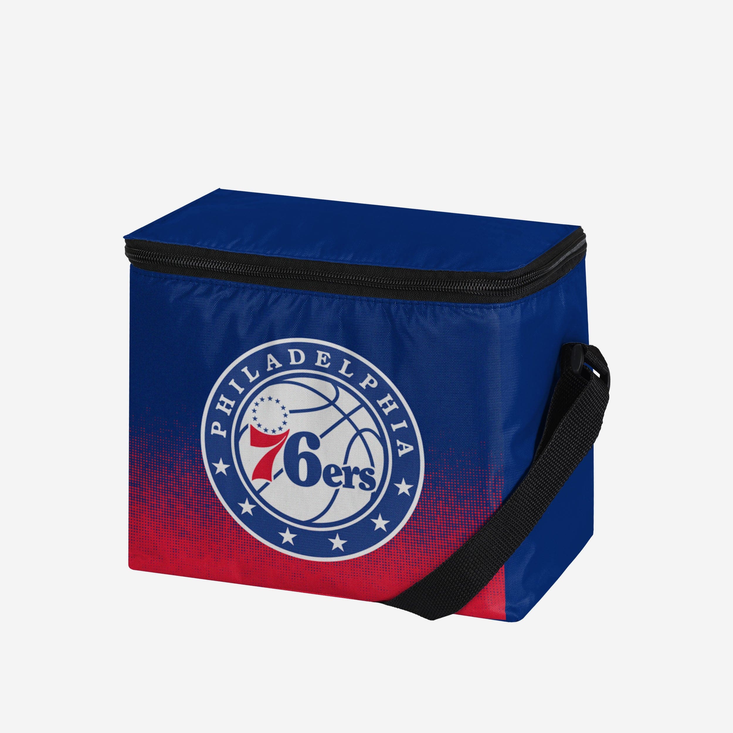 Philadelphia 76ers Exclusive Big Logo Stripe 6 Pack Cooler - Image 2