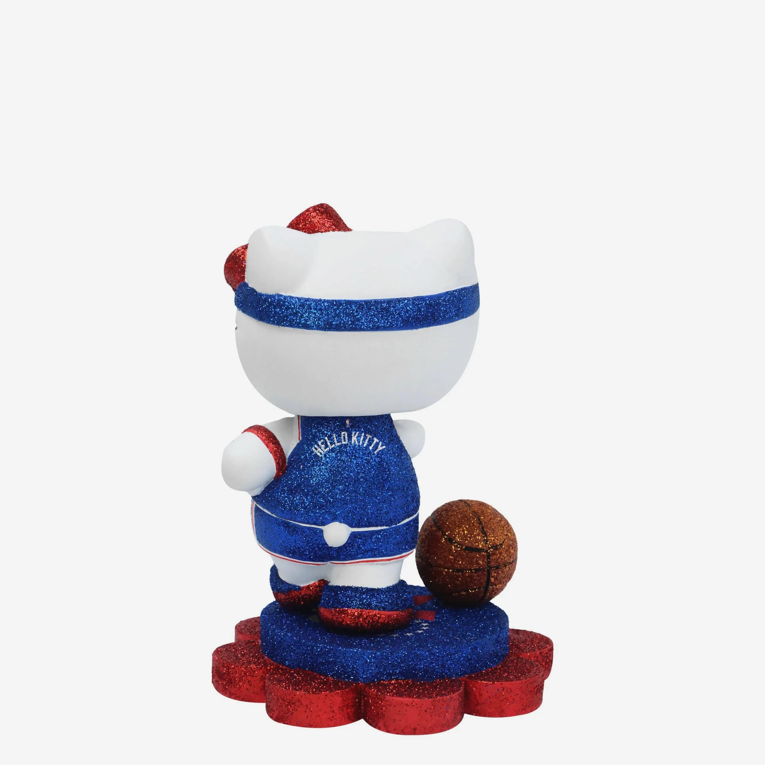 Philadelphia 76ers Hello Kitty® Glitter Mini Bobblehead - Image 5