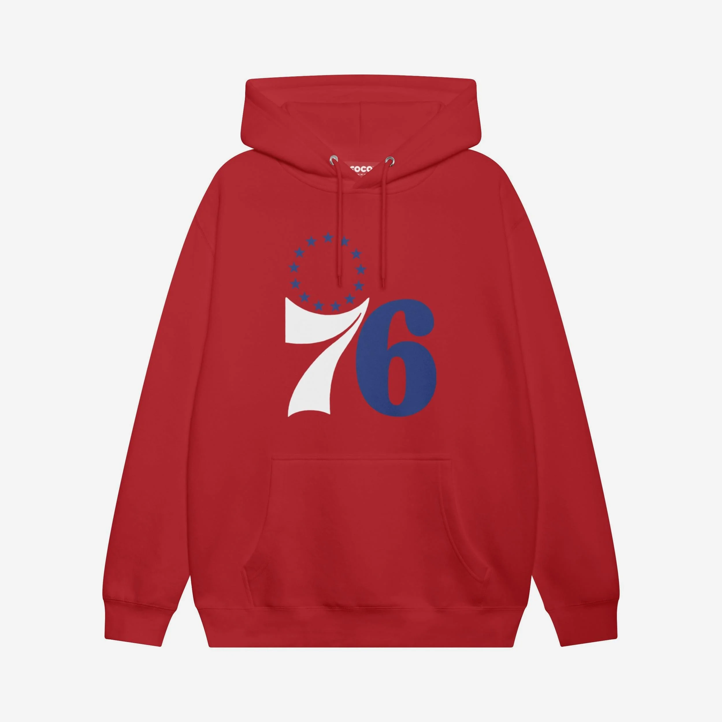Philadelphia 76ers Primary Logo Hoodie - Image 3