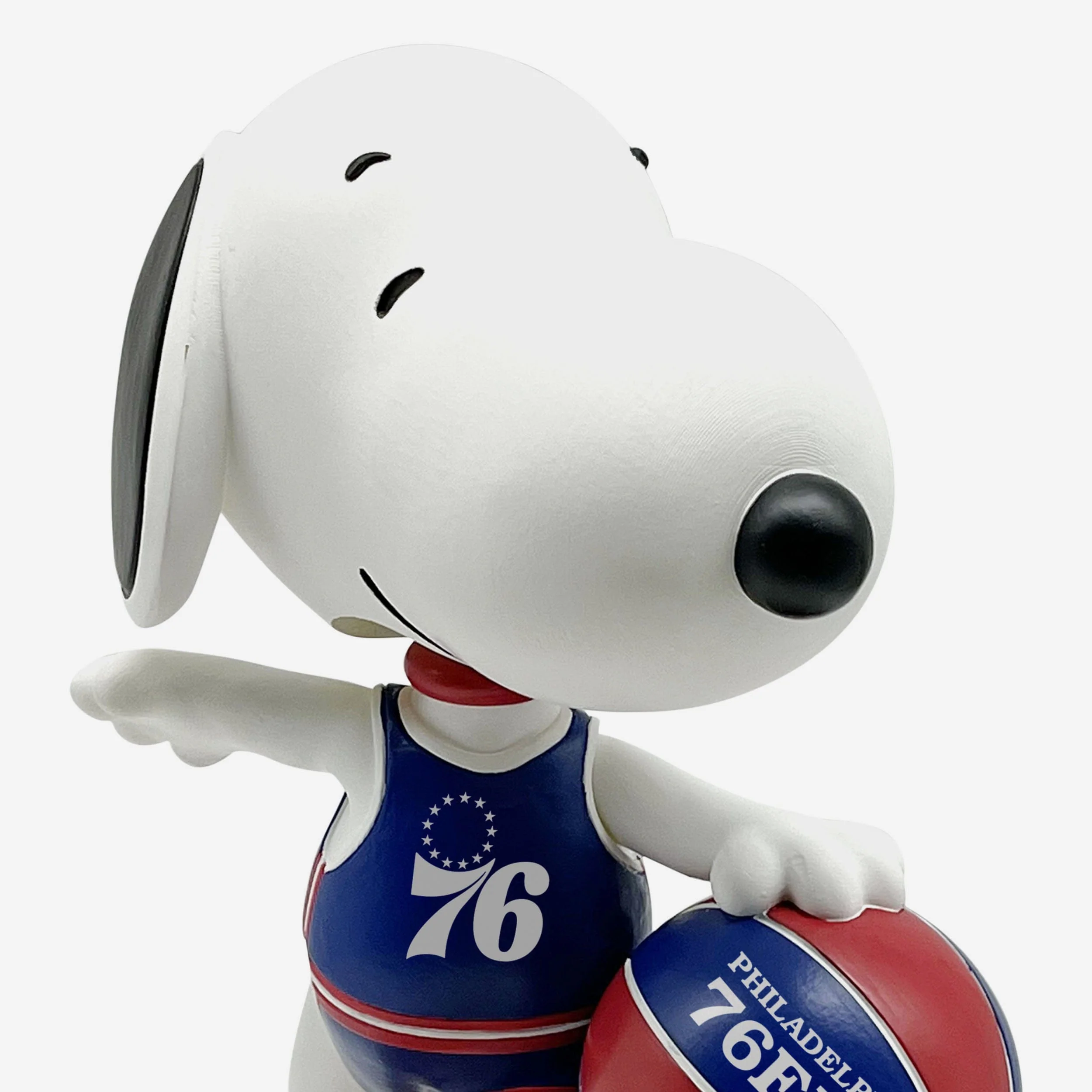 Philadelphia 76ers Snoopy Peanuts Bighead Bobblehead - Image 2