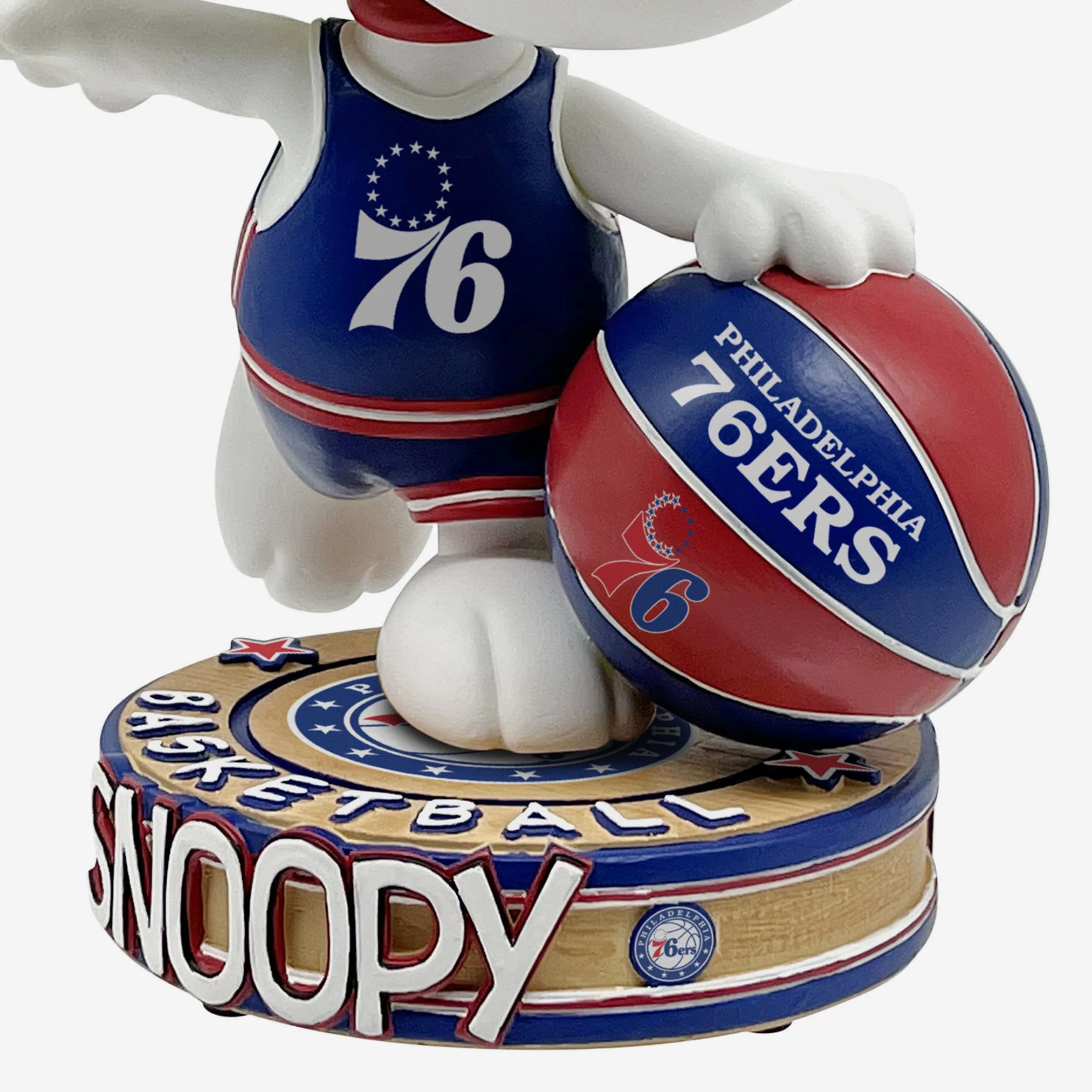Philadelphia 76ers Snoopy Peanuts Bighead Bobblehead - Image 3