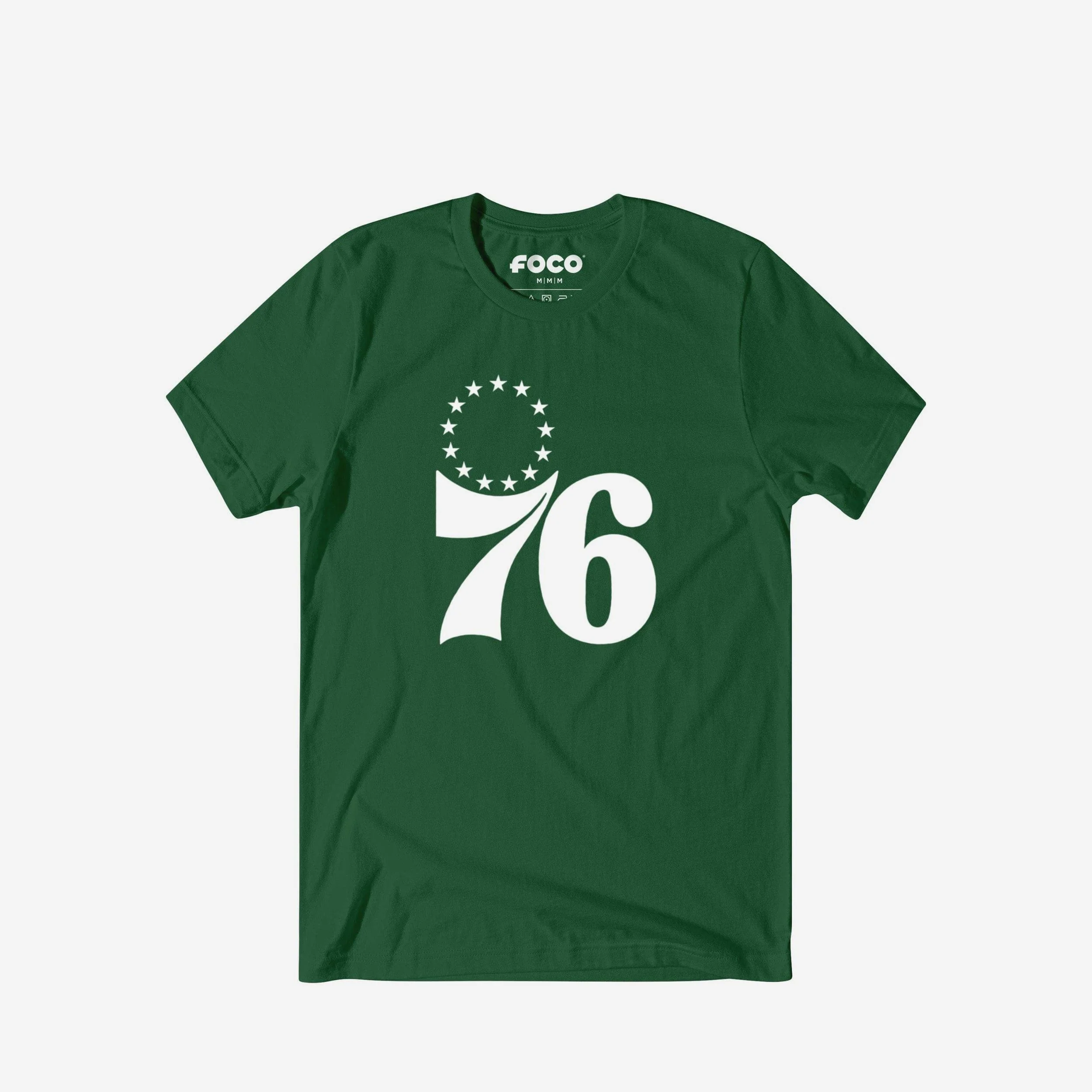 Philadelphia 76ers White Logo T-Shirt