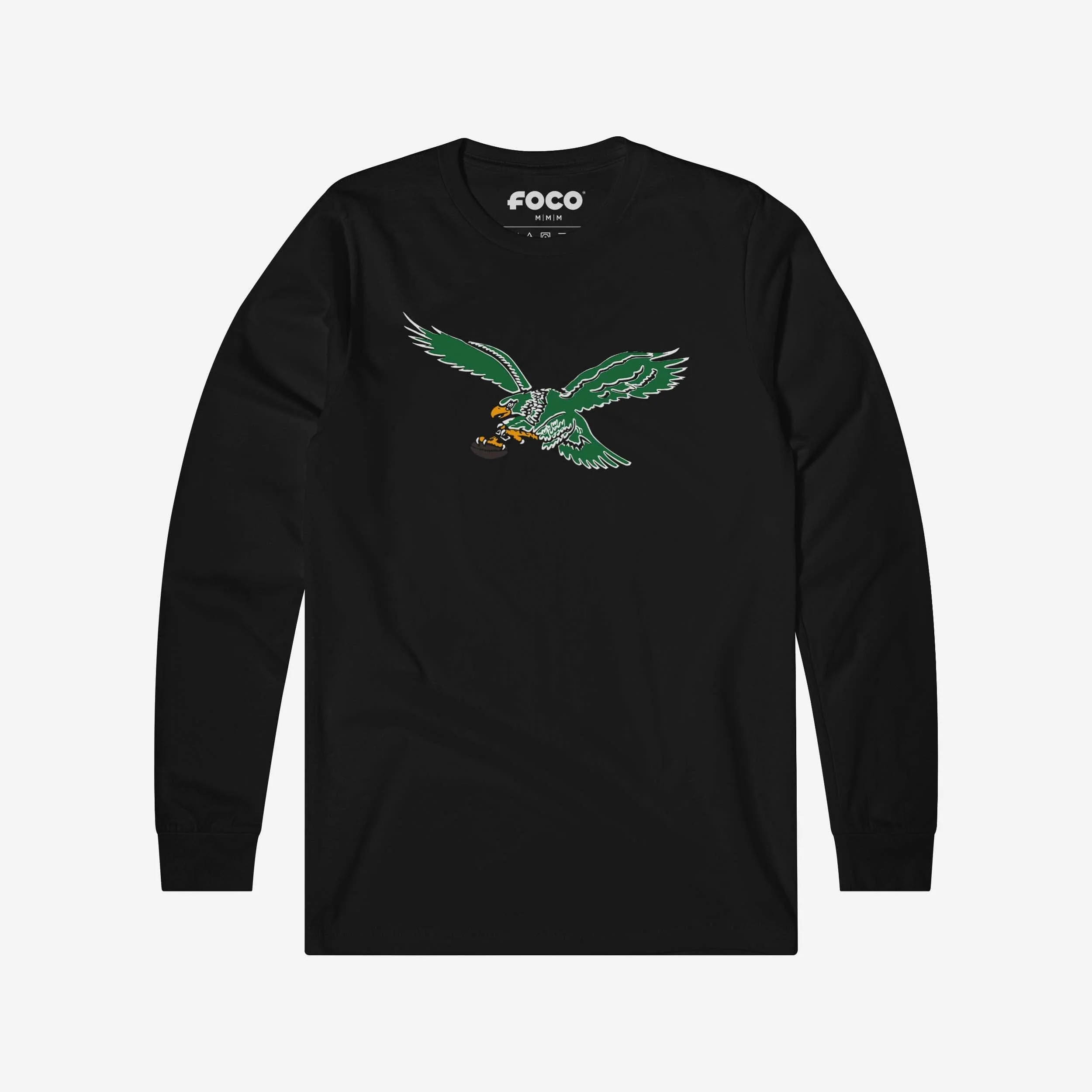 Philadelphia Eagles 1987 Retro Logo Long Sleeve T-Shirt