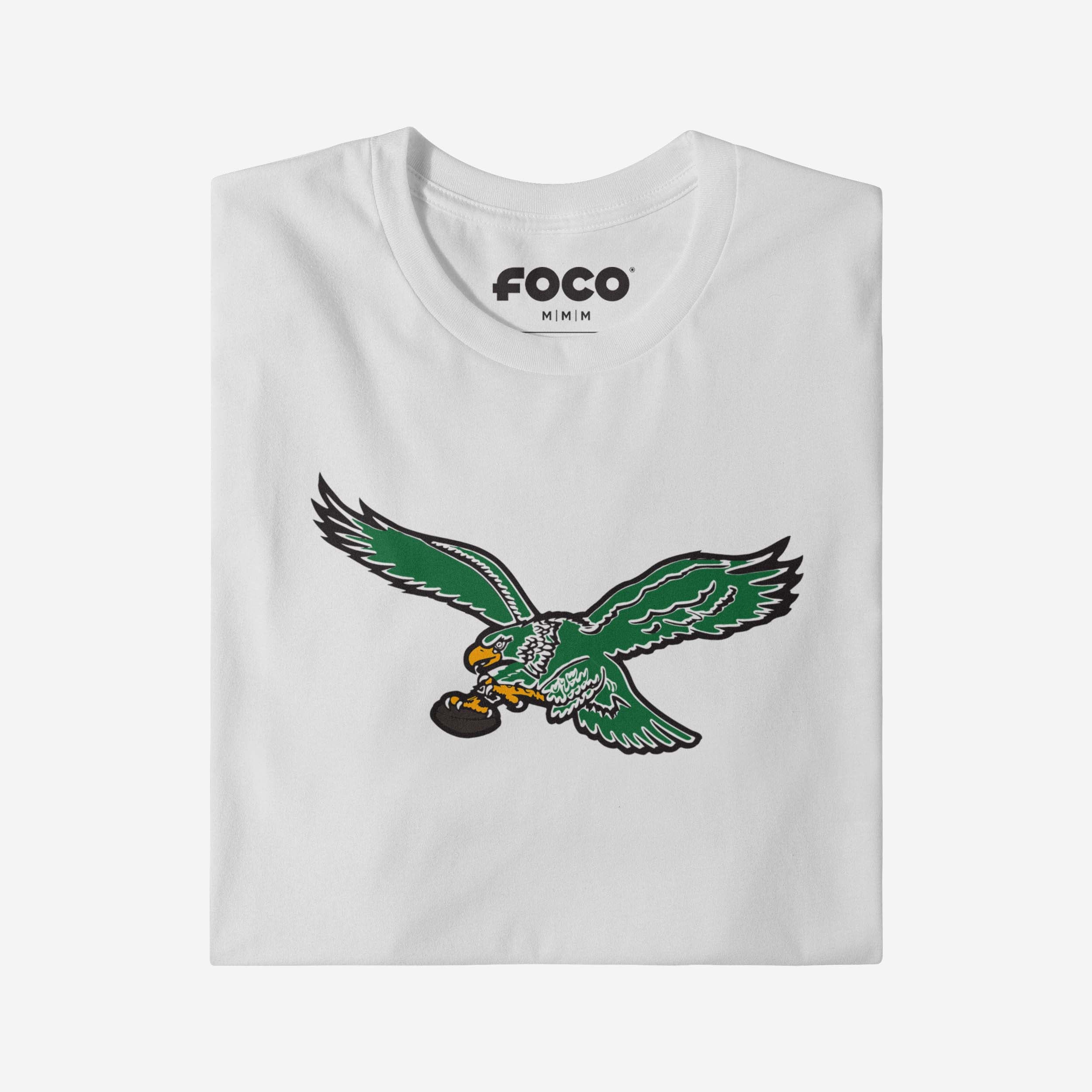 Philadelphia Eagles 1987 Retro Logo Long Sleeve T-Shirt - Image 12