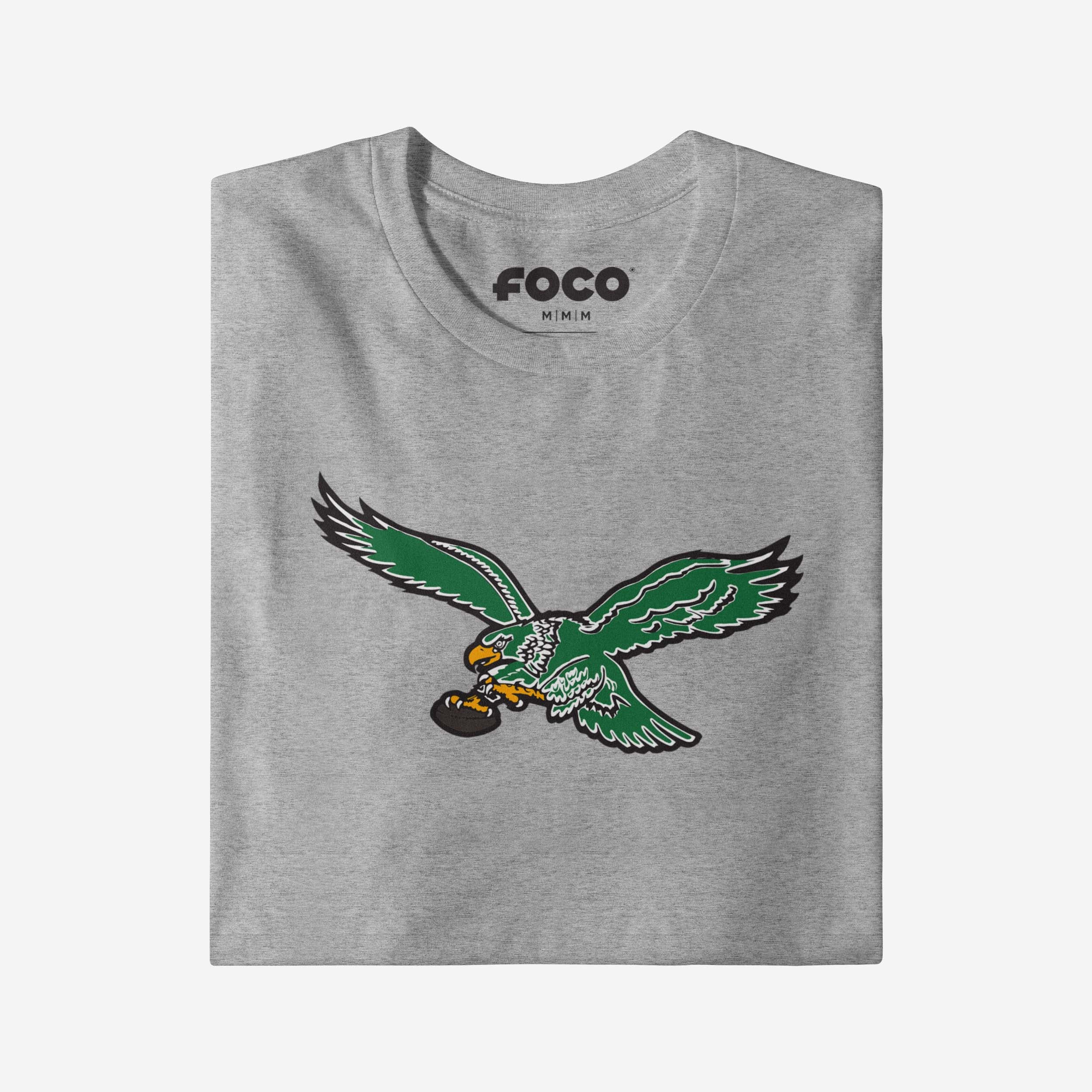 Philadelphia Eagles 1987 Retro Logo Long Sleeve T-Shirt - Image 8