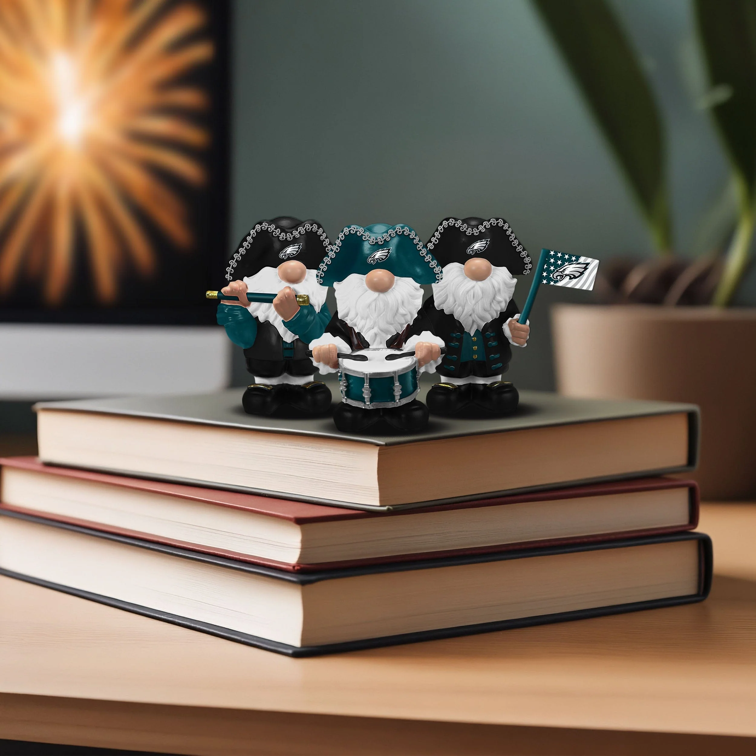Philadelphia Eagles 3 Pack Americana Mini Gnome Set - Image 4
