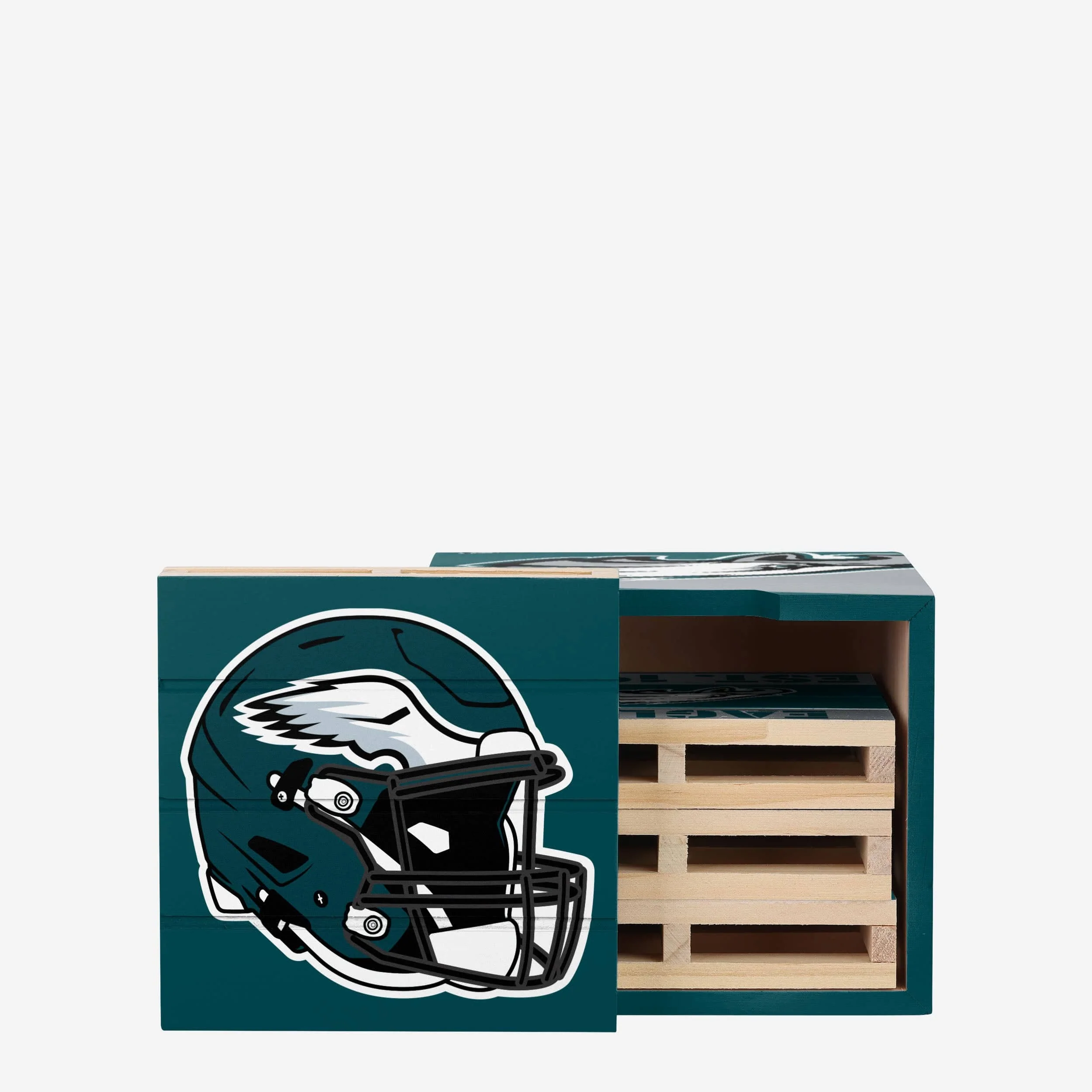 Philadelphia Eagles 4 Pack Pallet Coaster Set