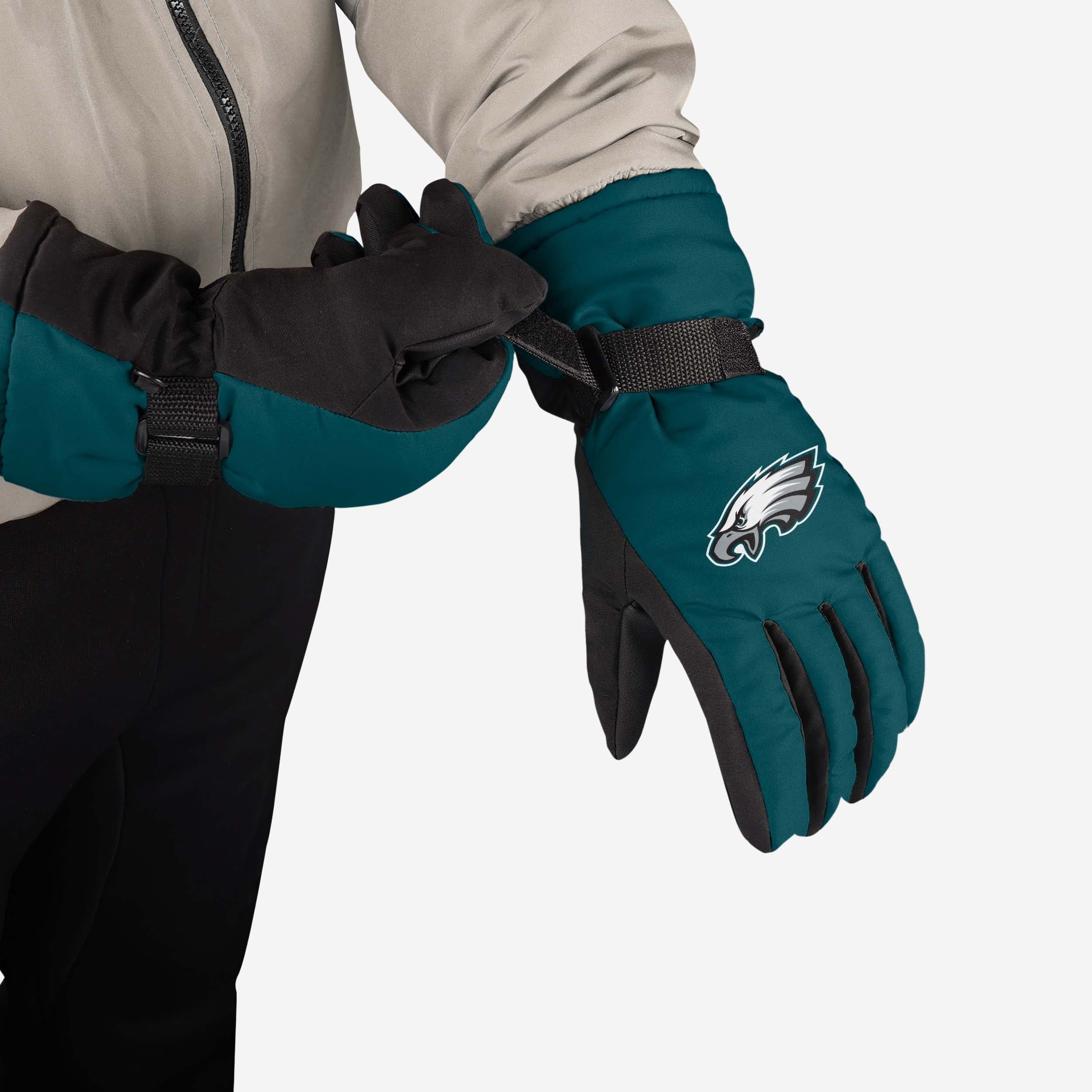 Philadelphia Eagles Big Logo Insulated Gloves - Image 2