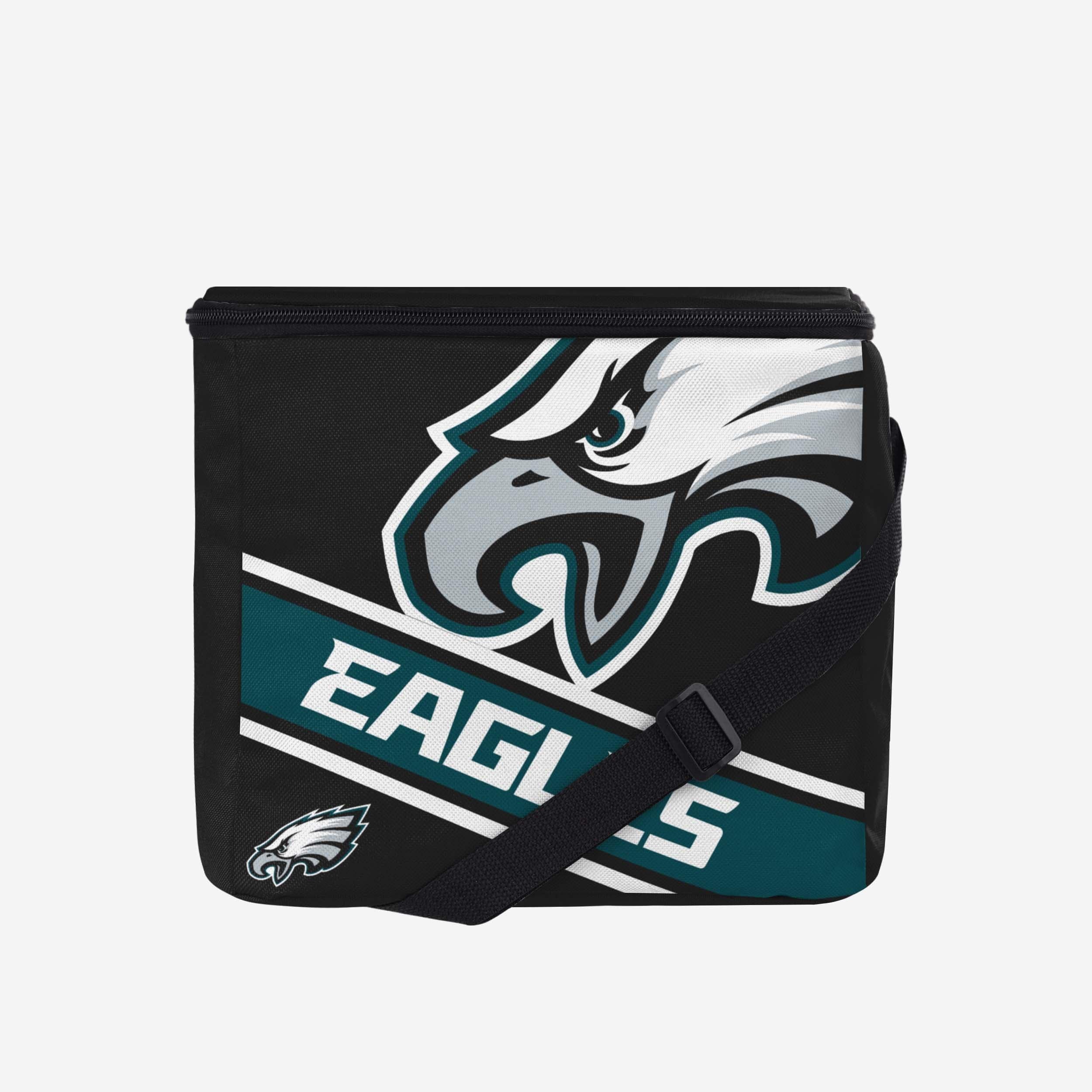 Philadelphia Eagles Big Logo Stripe 12 Pack Cooler