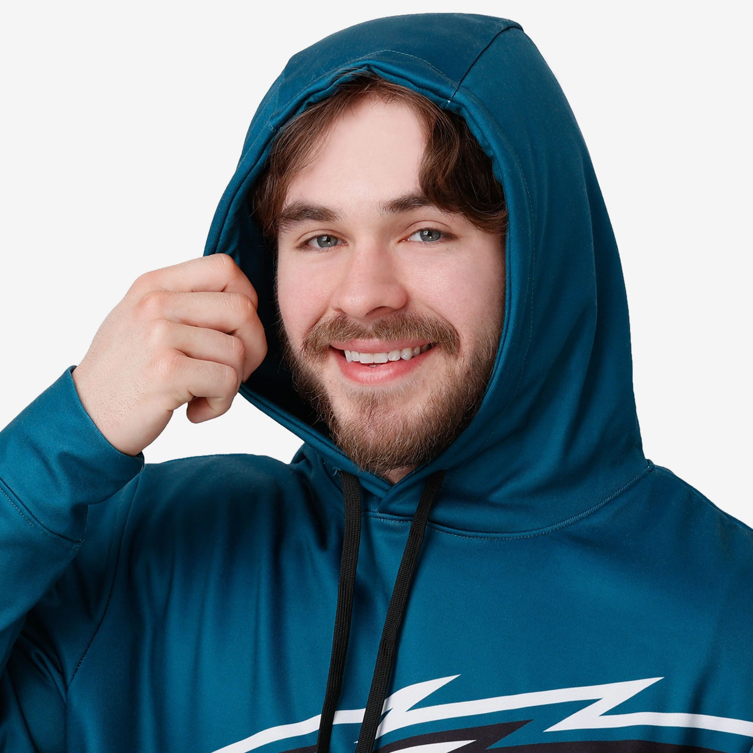 Philadelphia Eagles Bold Logo Hoodie - Image 4