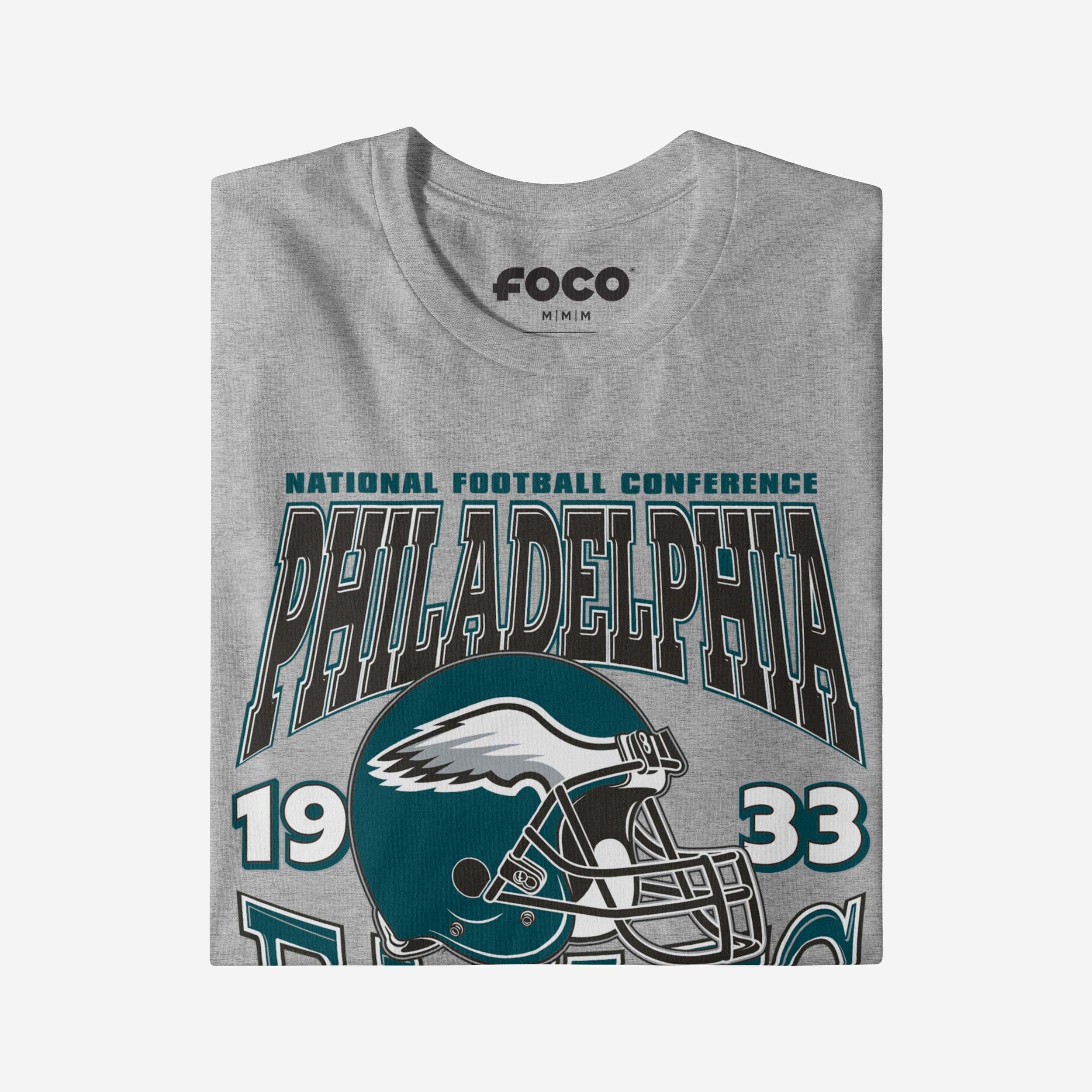 Philadelphia Eagles Classic Team Helmet Long Sleeve T-Shirt - Image 3