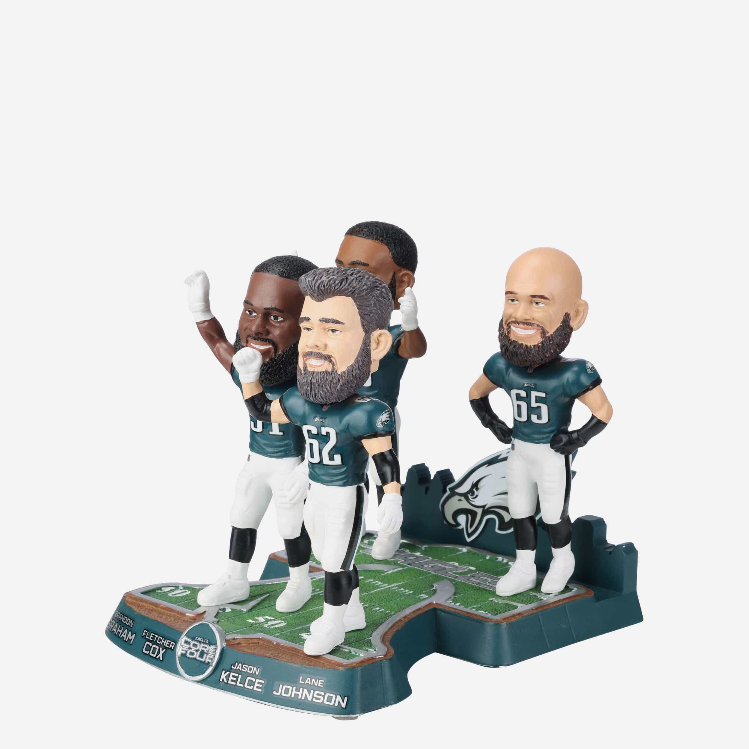 Philadelphia Eagles Core Mini Bobblehead Scene - Image 5