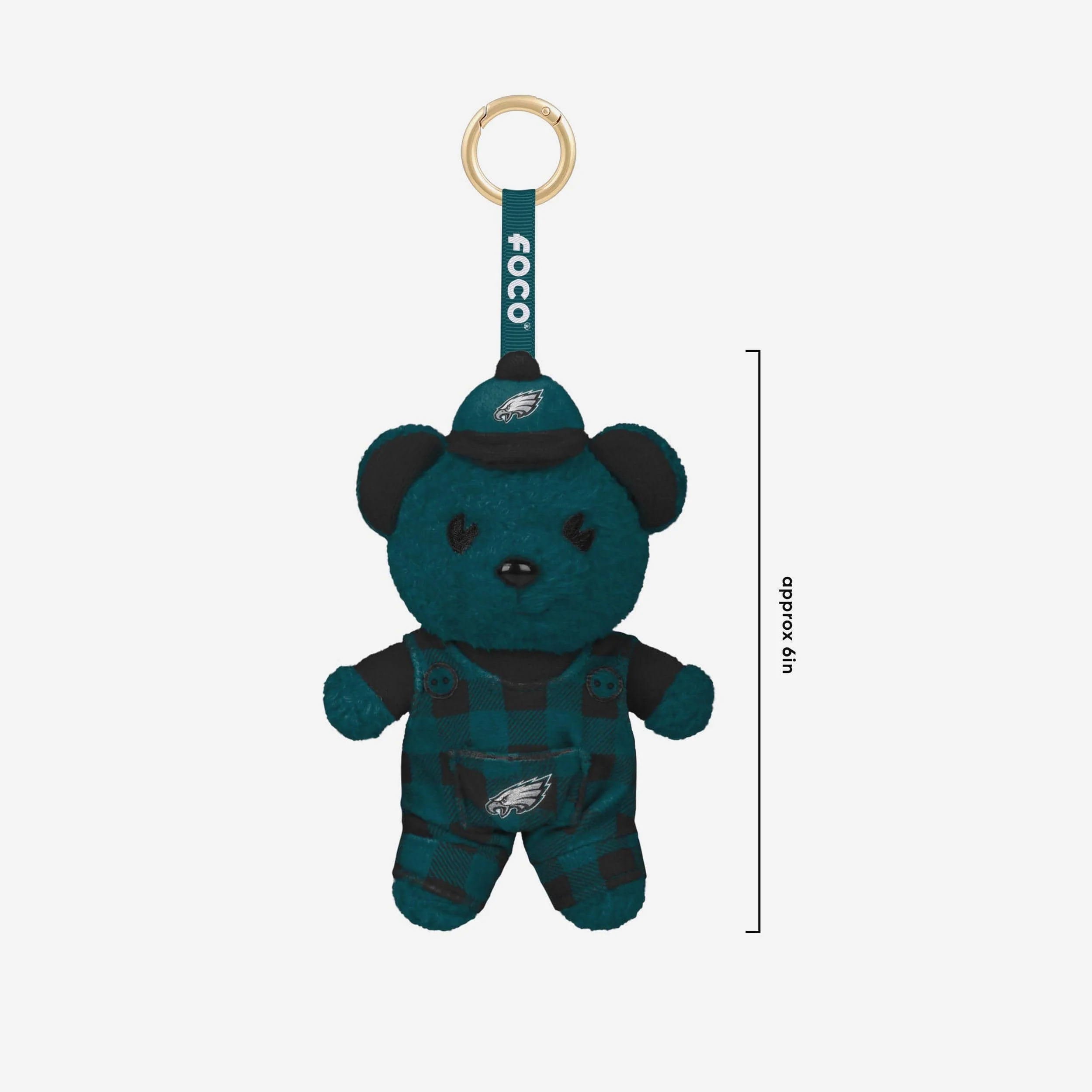 Philadelphia Eagles FOOCOOS Plush Bag Charm Keychain Blind Box Series 1 - Image 3
