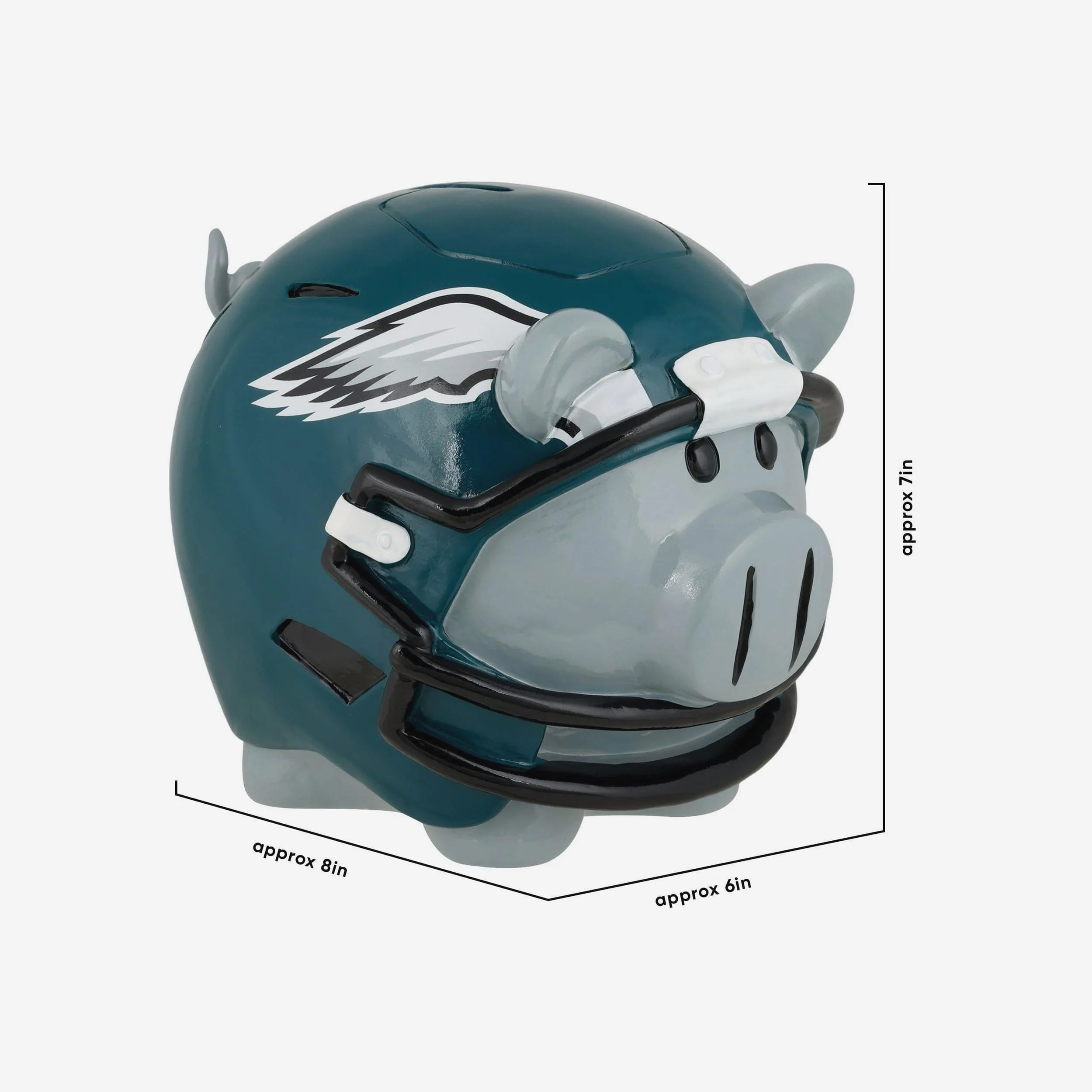 Philadelphia Eagles Helmet Piggy Bank - Image 4