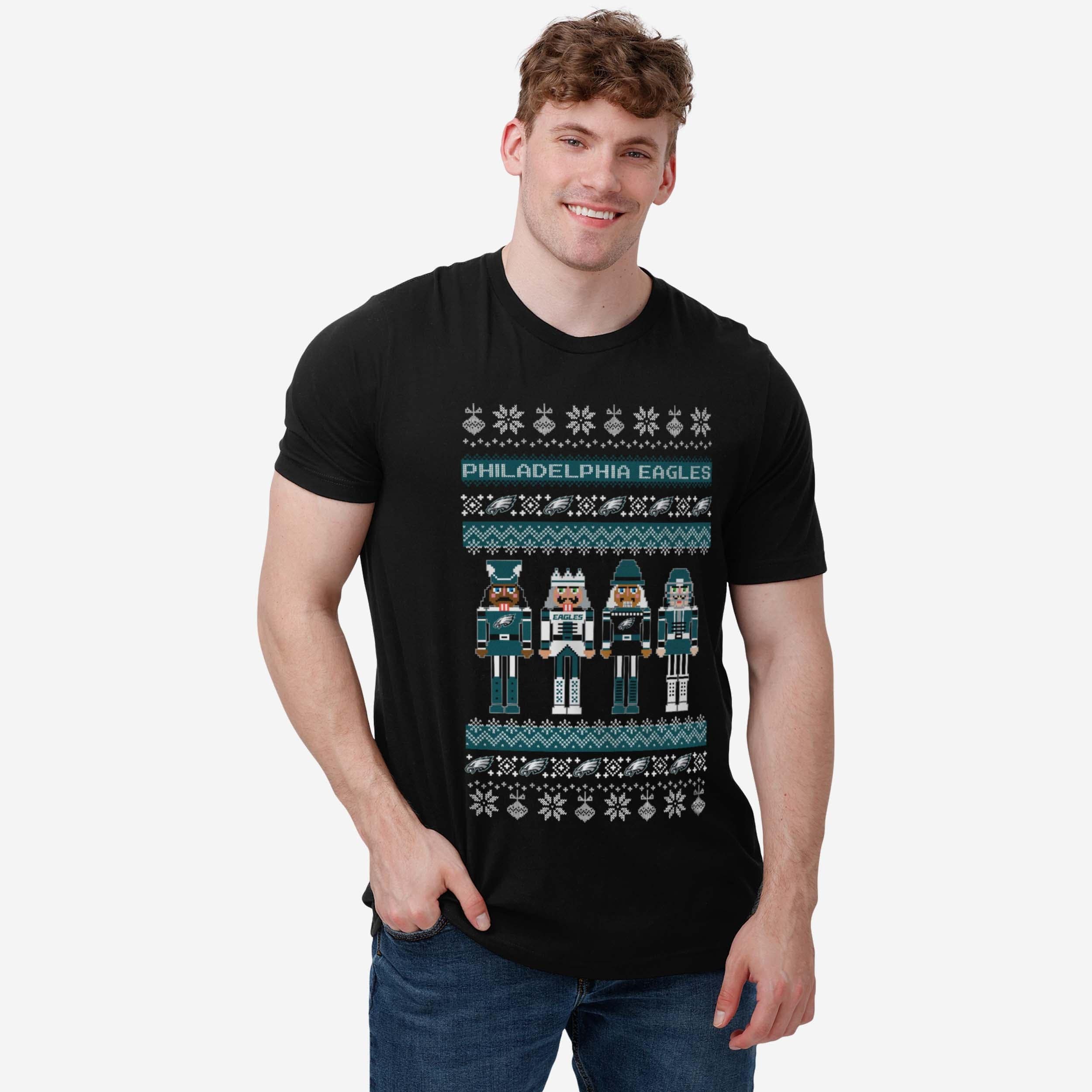 Philadelphia Eagles Holiday Nutcracker Sweater T-Shirt - Image 2