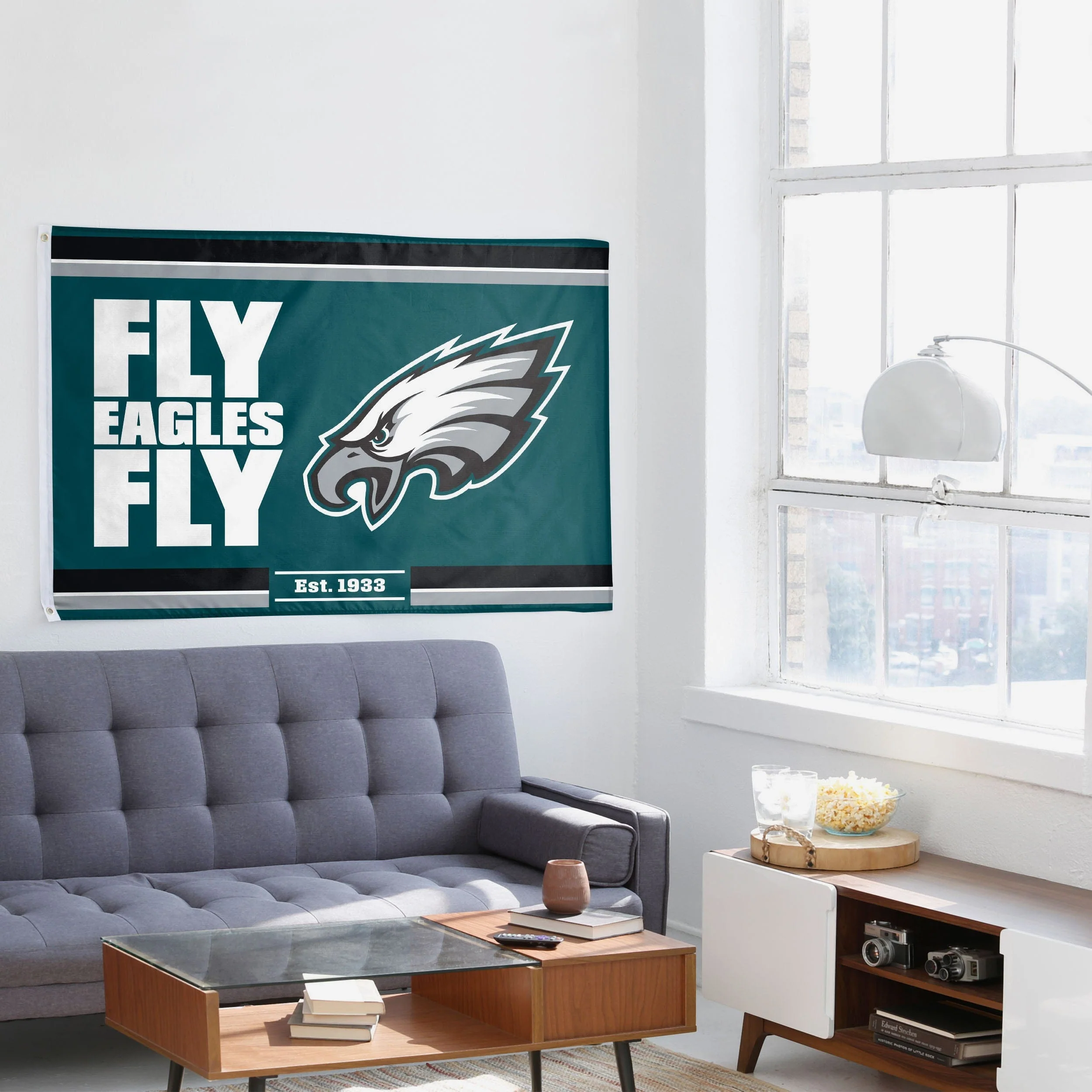 Philadelphia Eagles Horizontal Slogan Flag - Image 4