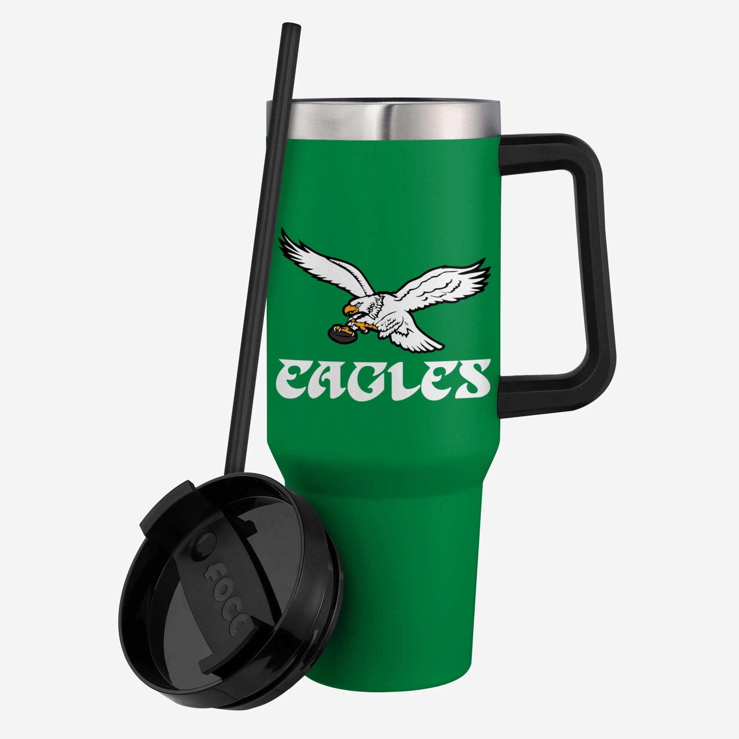 Philadelphia Eagles Kelly Green 40 oz XL Tumbler - Image 3