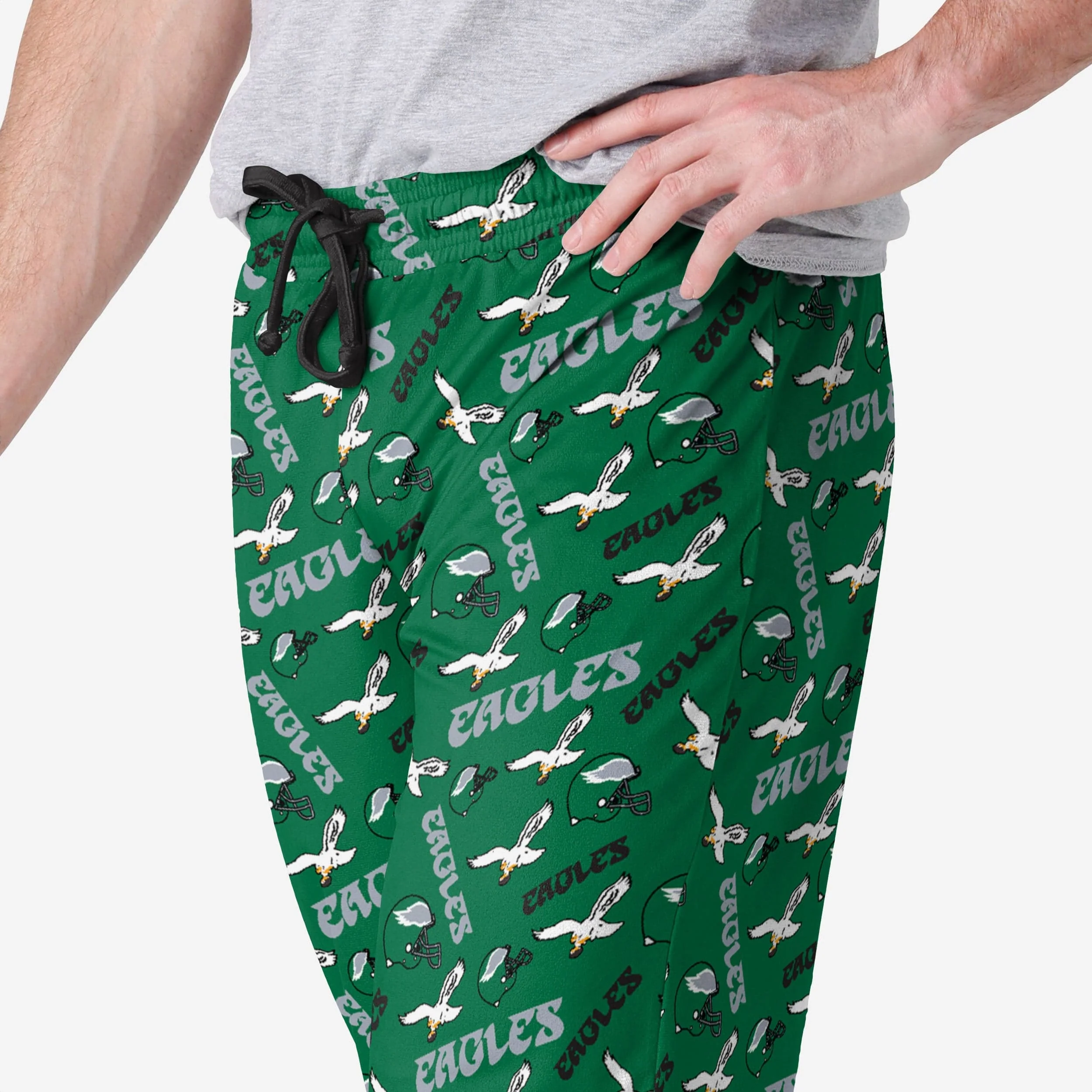 Philadelphia Eagles Kelly Green Lounge Pants - Image 3