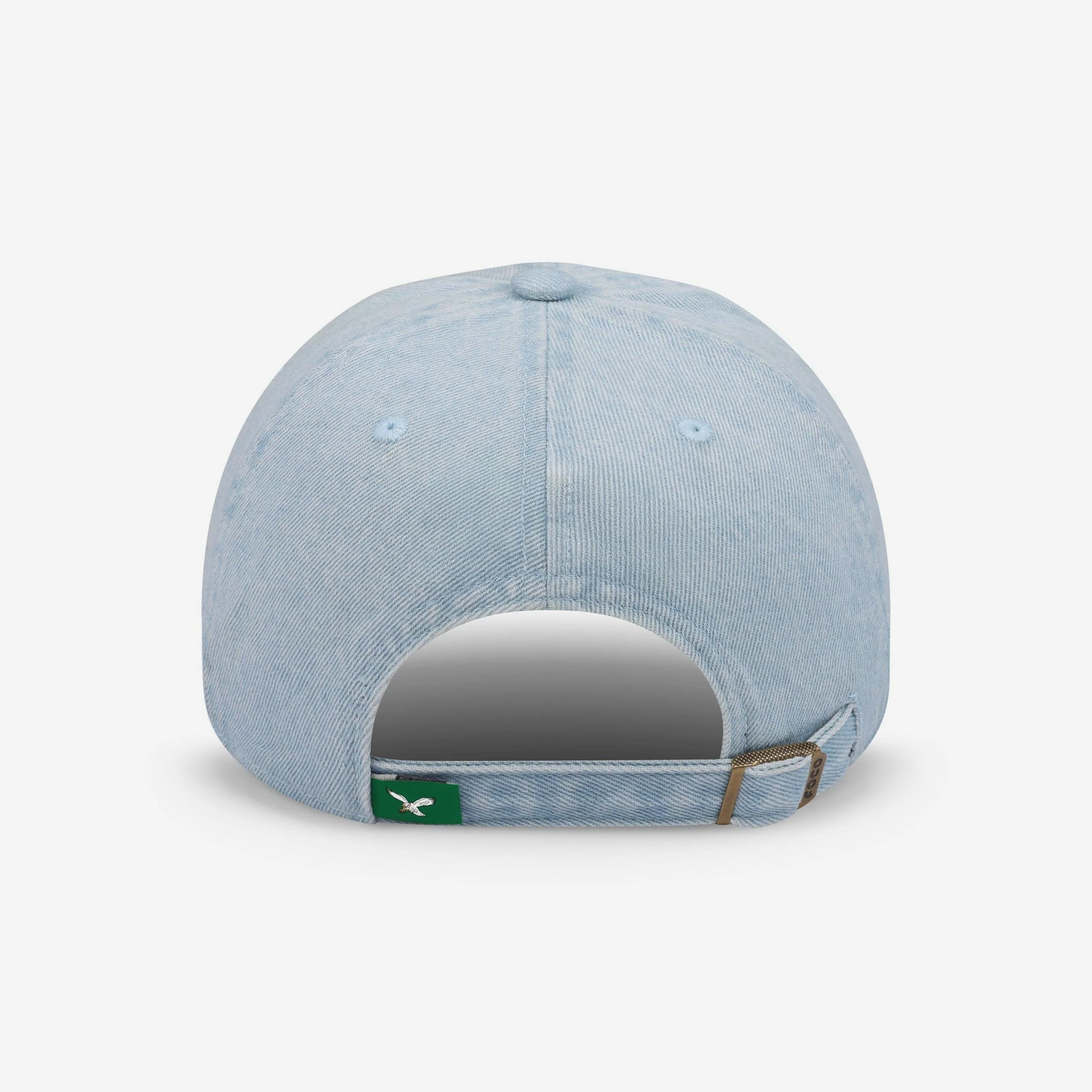 Philadelphia Eagles Kelly Green Rhinestone Logo Denim Casual Cap - Image 4