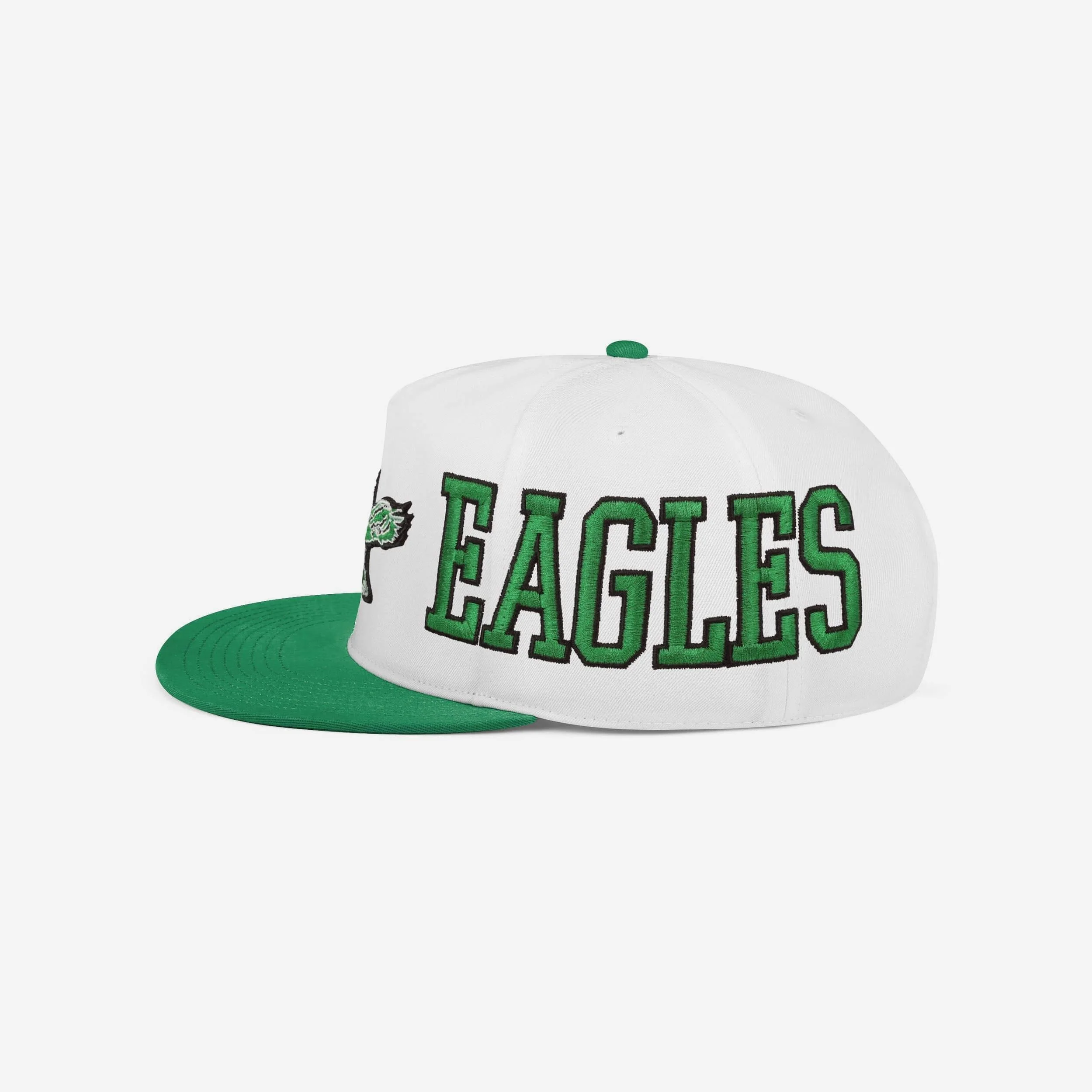 Philadelphia Eagles Kelly Green Strong Side Wrap Primetime RF Cap - Image 2