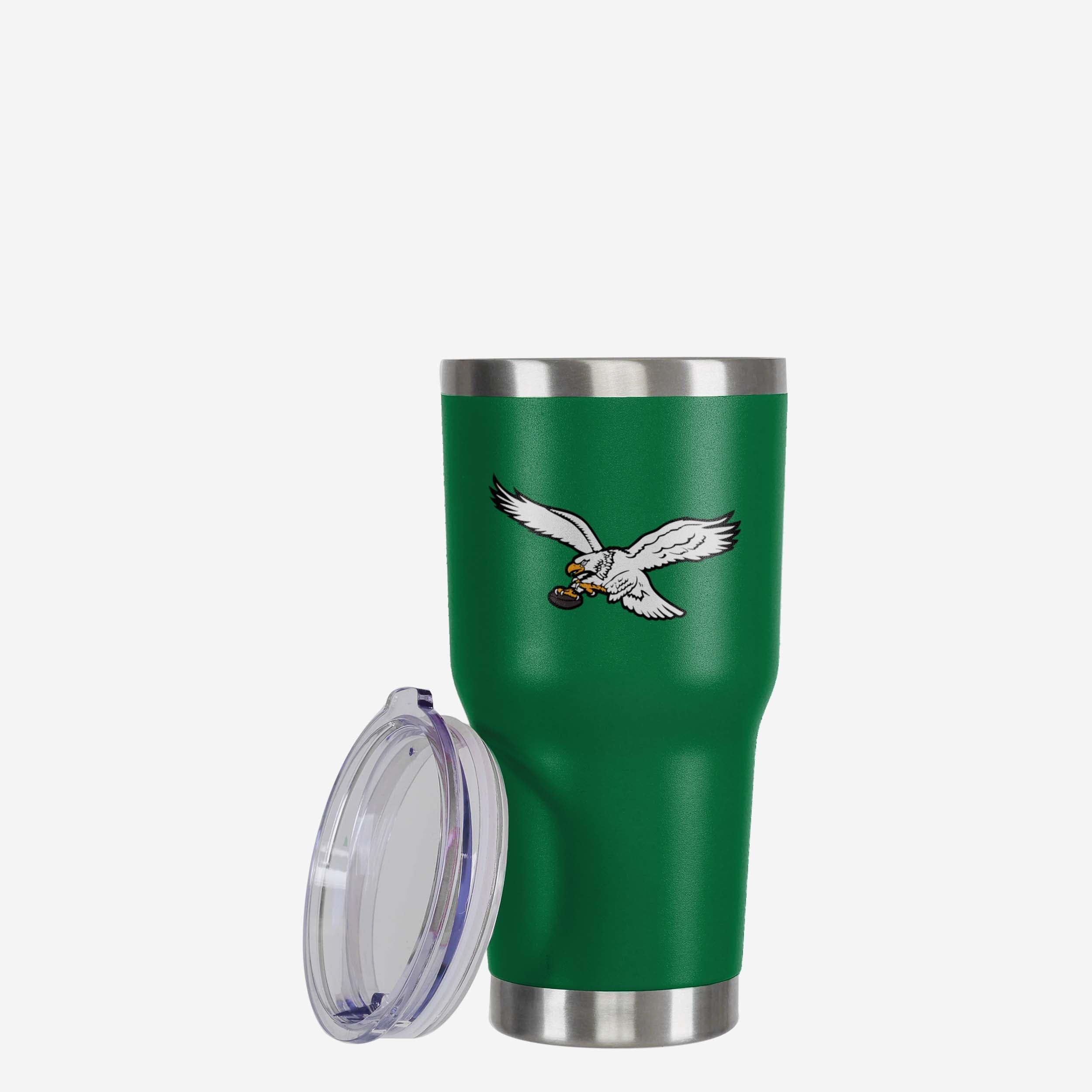 Philadelphia Eagles Kelly Green Team Logo 30 oz Tumbler - Image 3