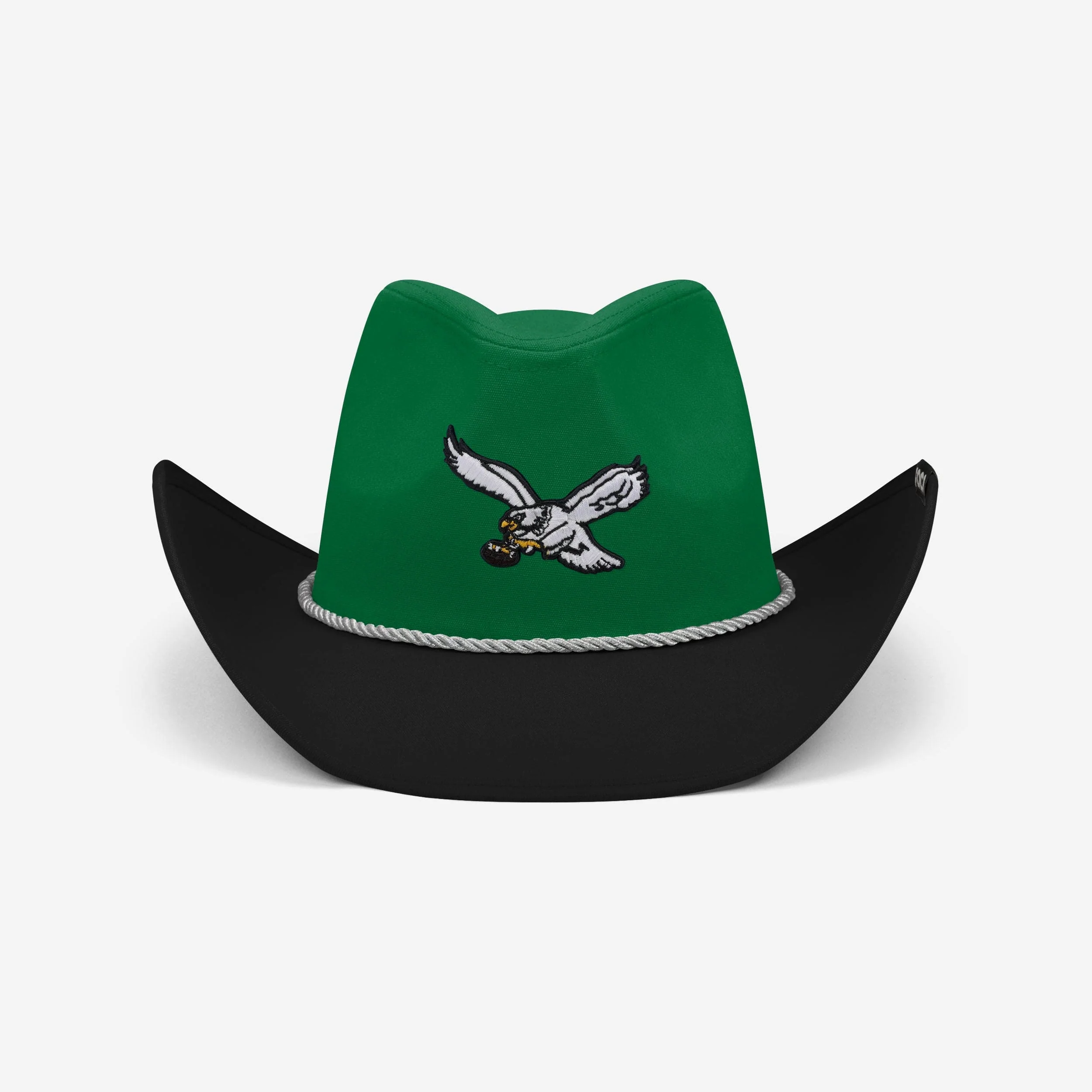 Philadelphia Eagles Kelly Green Two Tone Cowboy Hat - Image 3