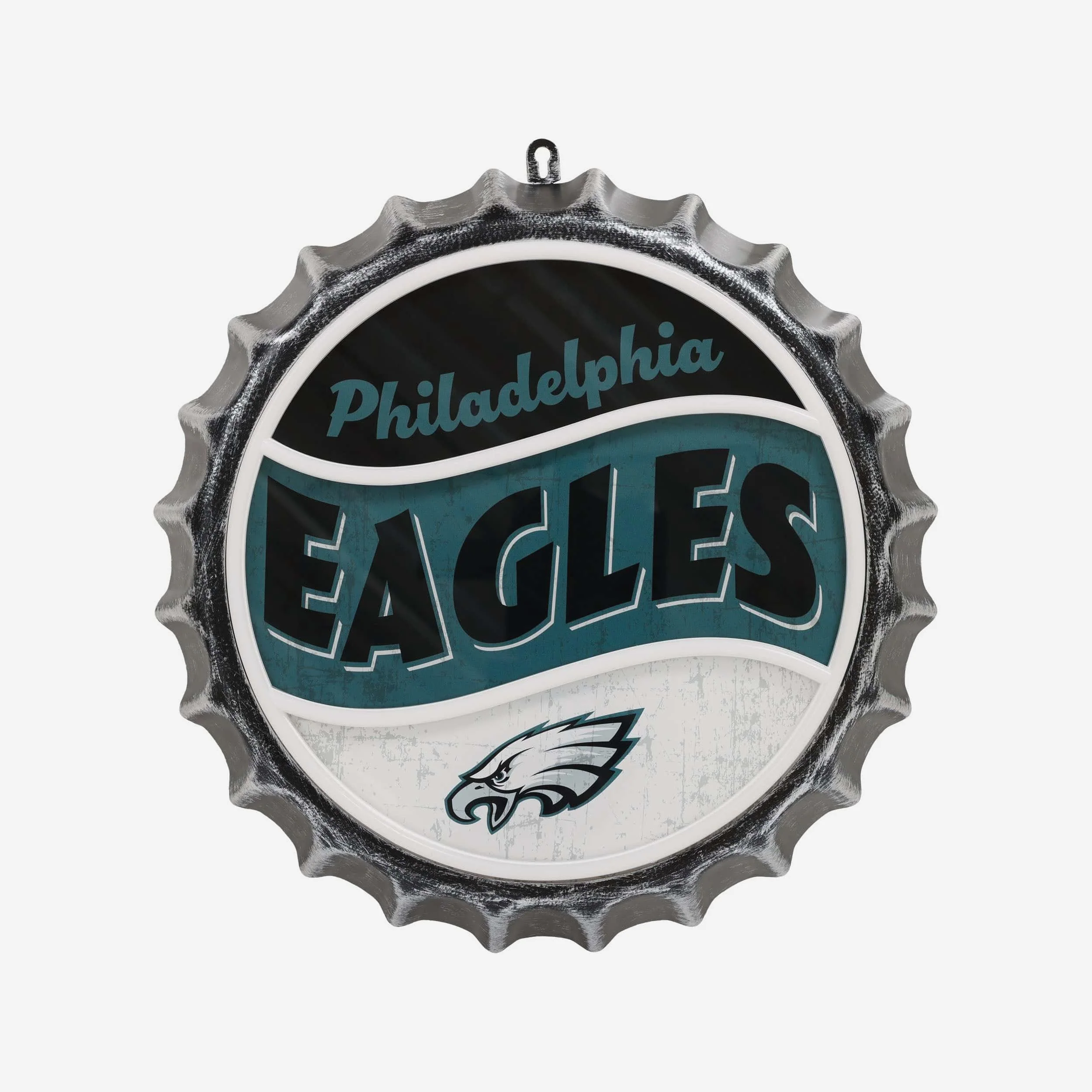 Philadelphia Eagles LED Neon Backlit Bottle Cap Wall Sign
