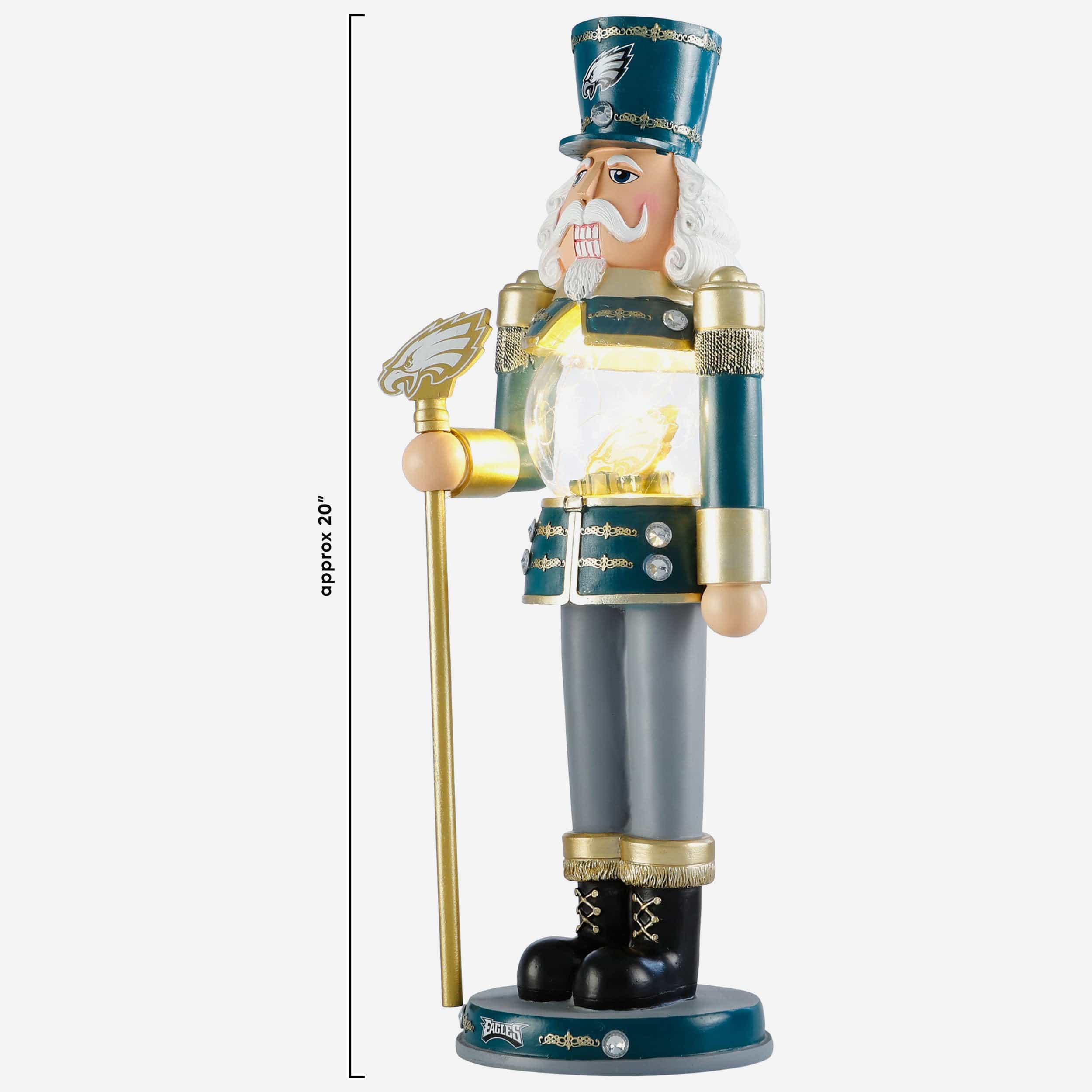 Philadelphia Eagles Light Up Nutcracker - Image 3