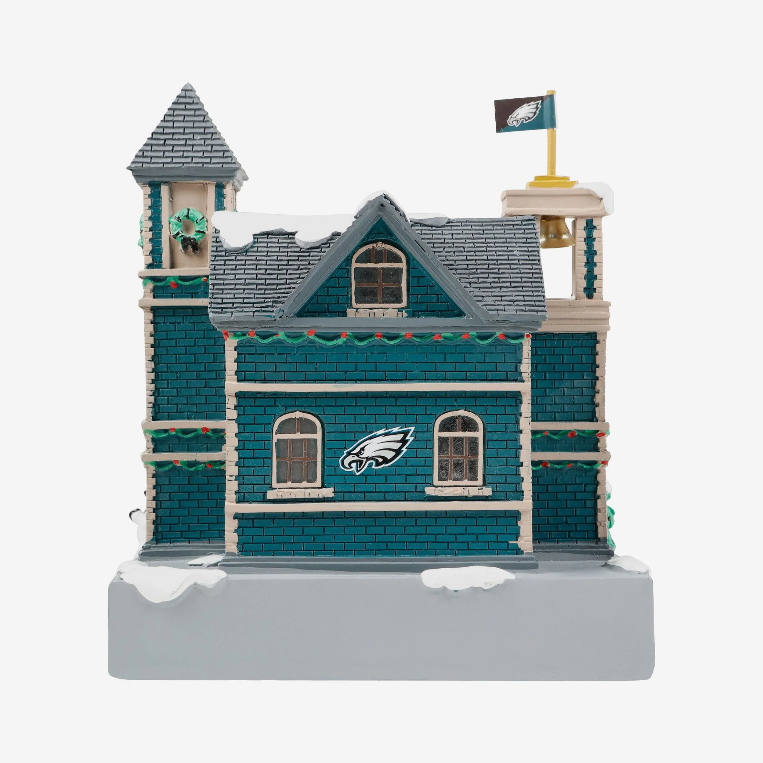 Philadelphia Eagles Light Up Resin Team Firehouse - Image 5