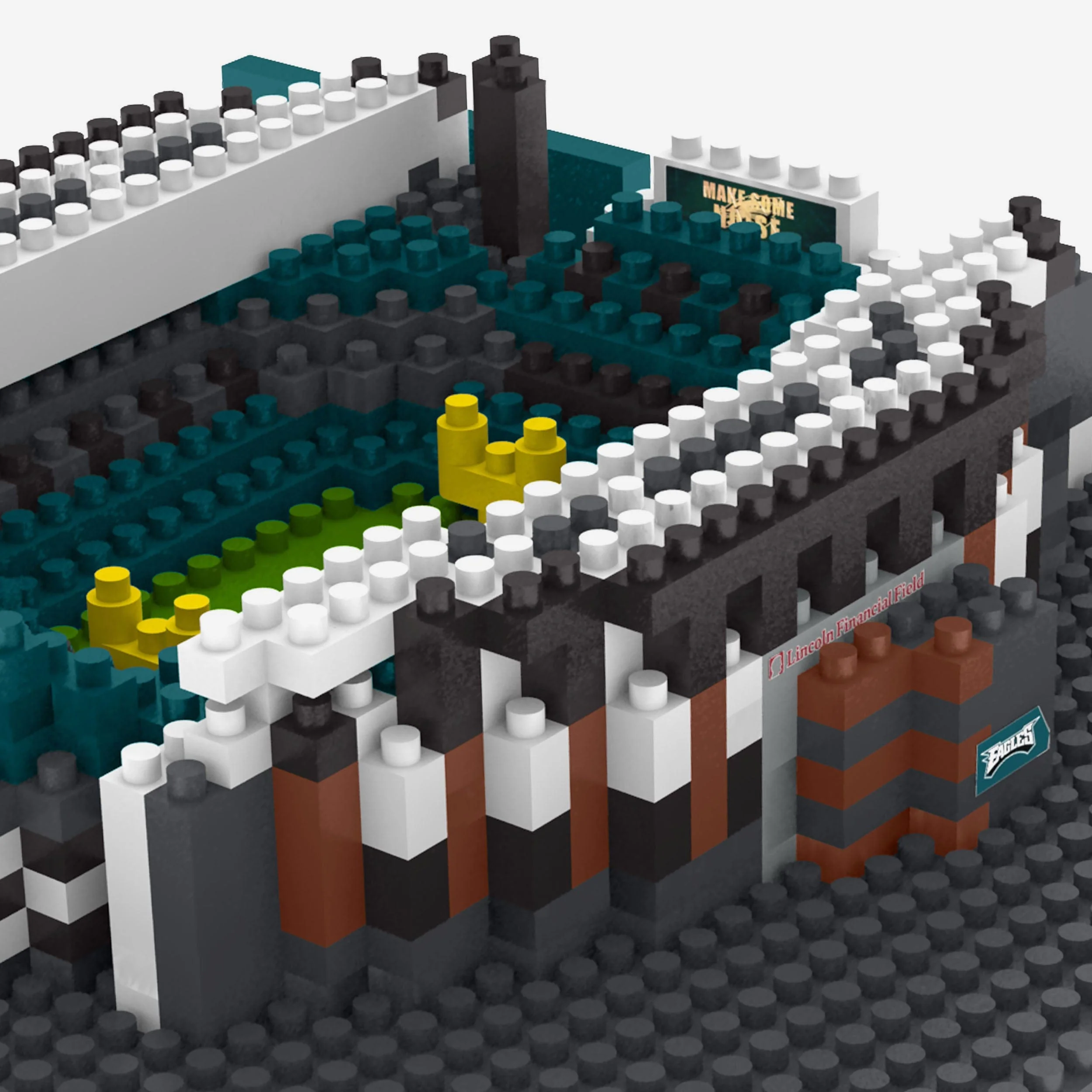 Philadelphia Eagles Lincoln Financial Field Mini BRXLZ Stadium - Image 6