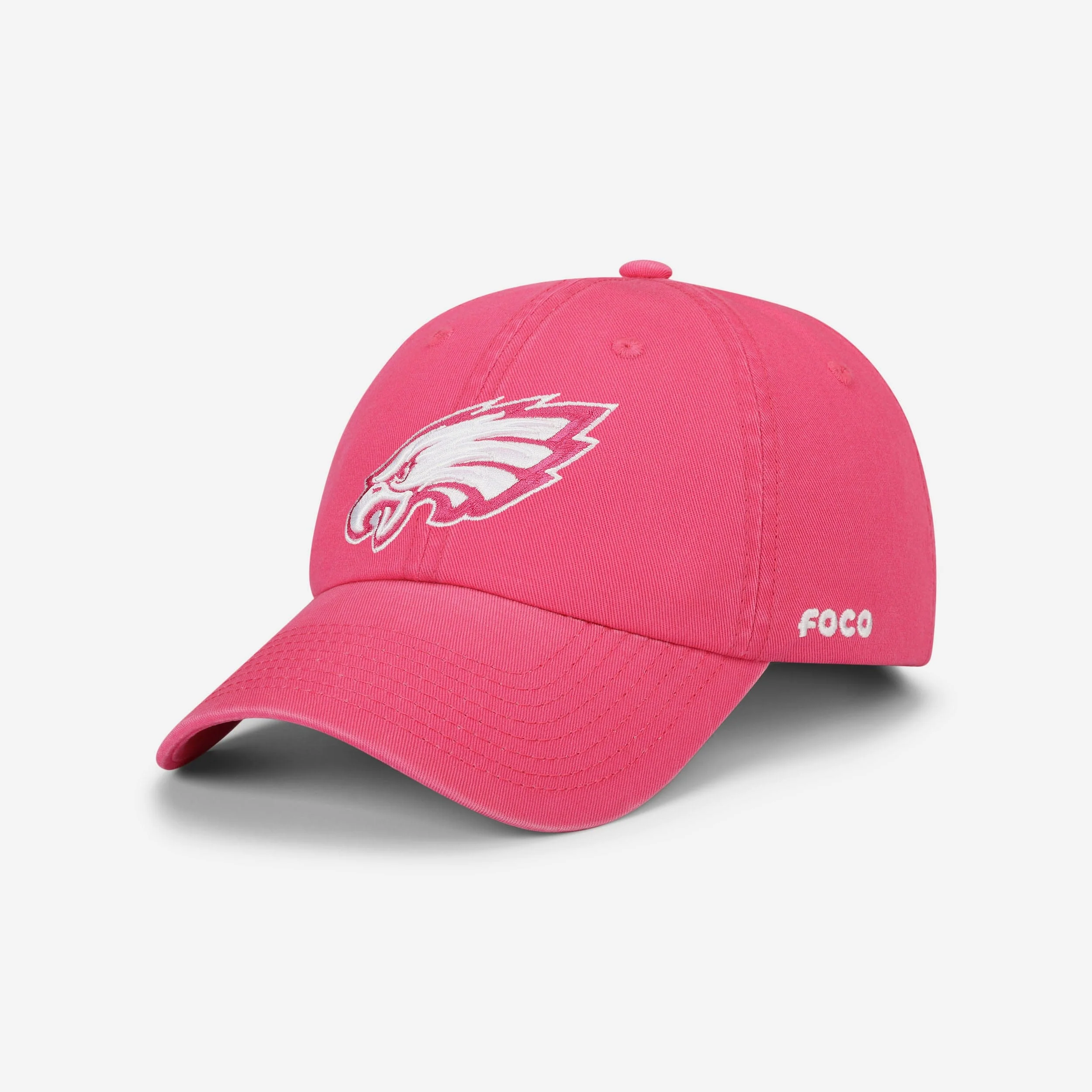Philadelphia Eagles Magenta & White Casual Cap