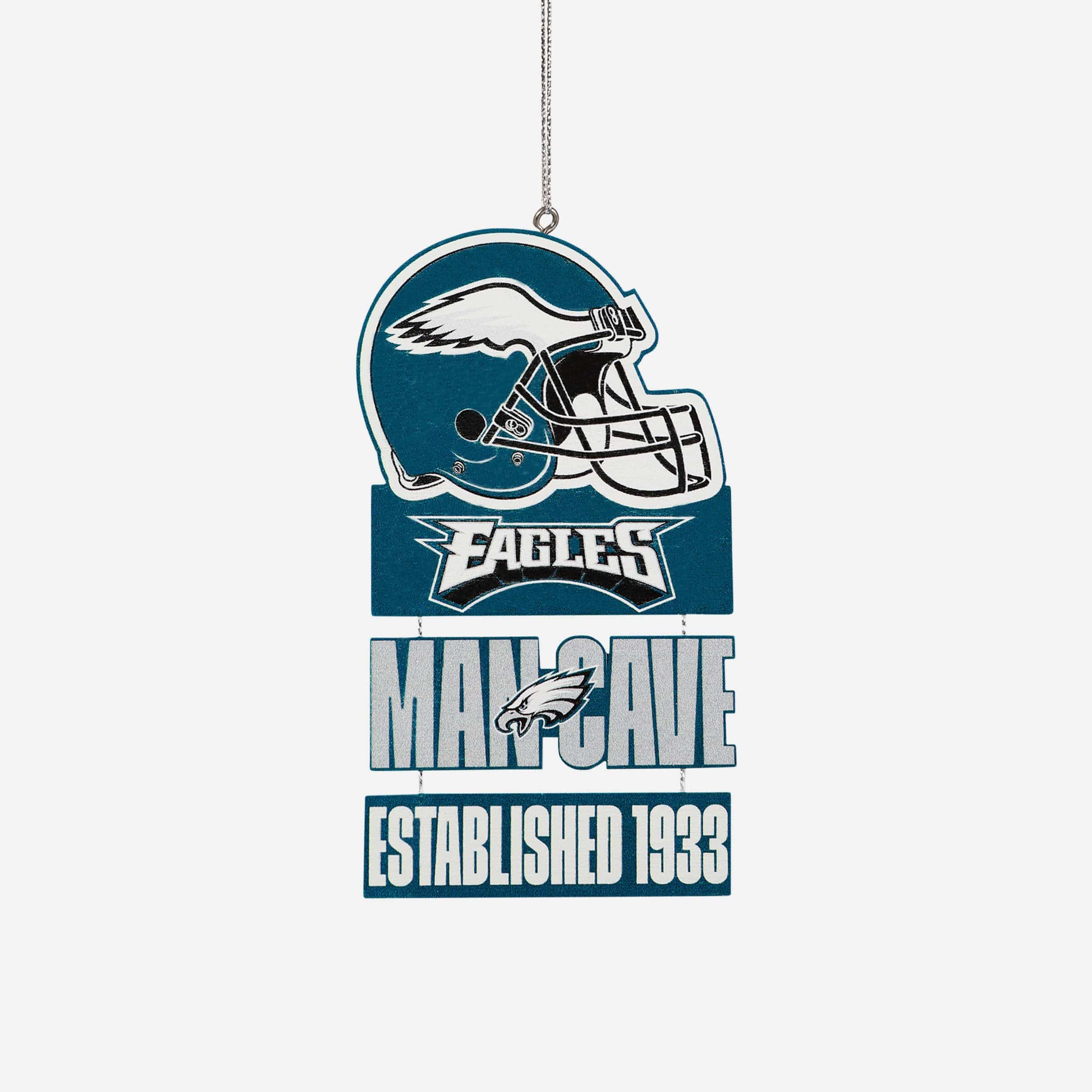 Philadelphia Eagles Mancave Sign Ornament