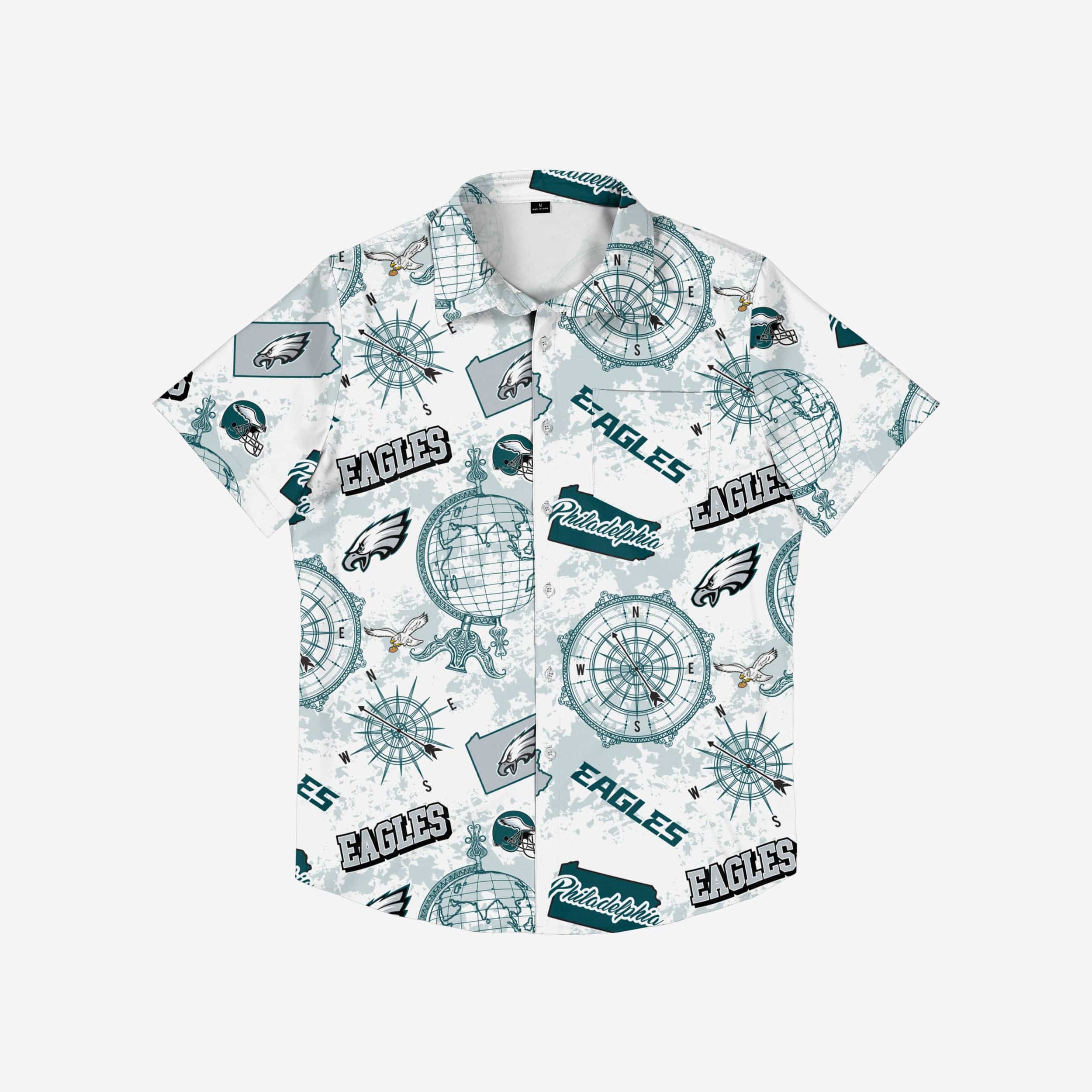 Philadelphia Eagles Mercader Button Up Shirt - Image 3