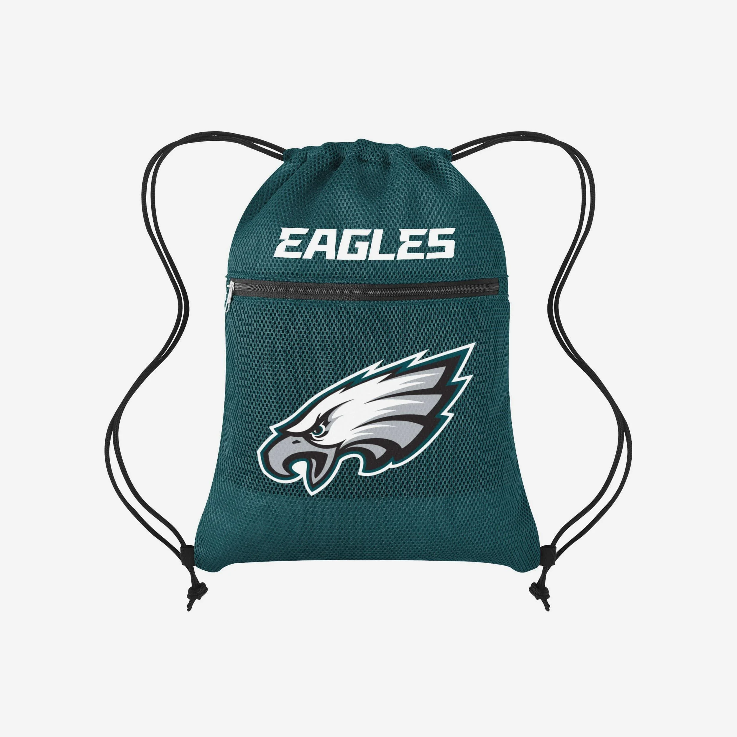 Philadelphia Eagles Mesh Pocket Drawstring Backpack