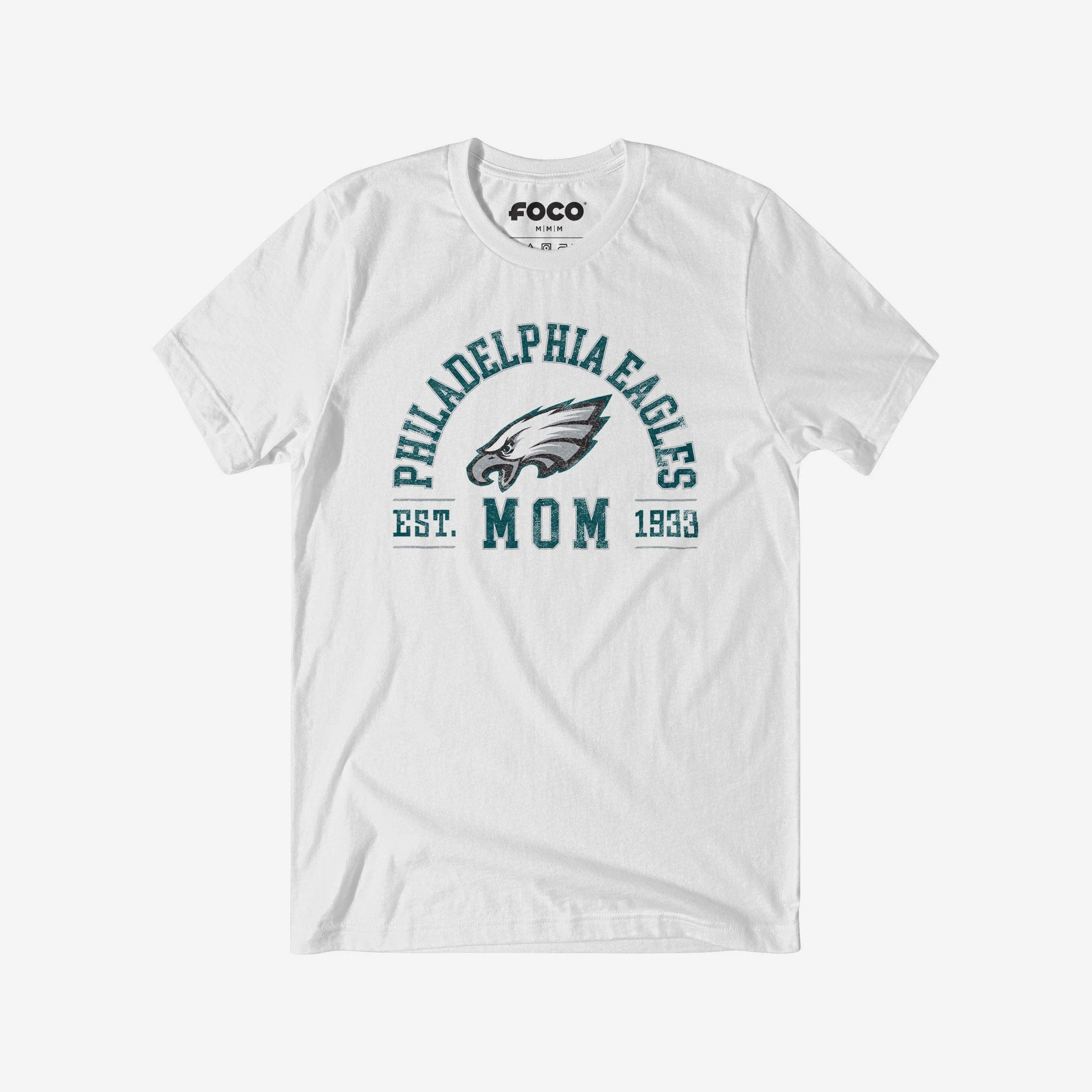 Philadelphia Eagles Mom Arched T-Shirt