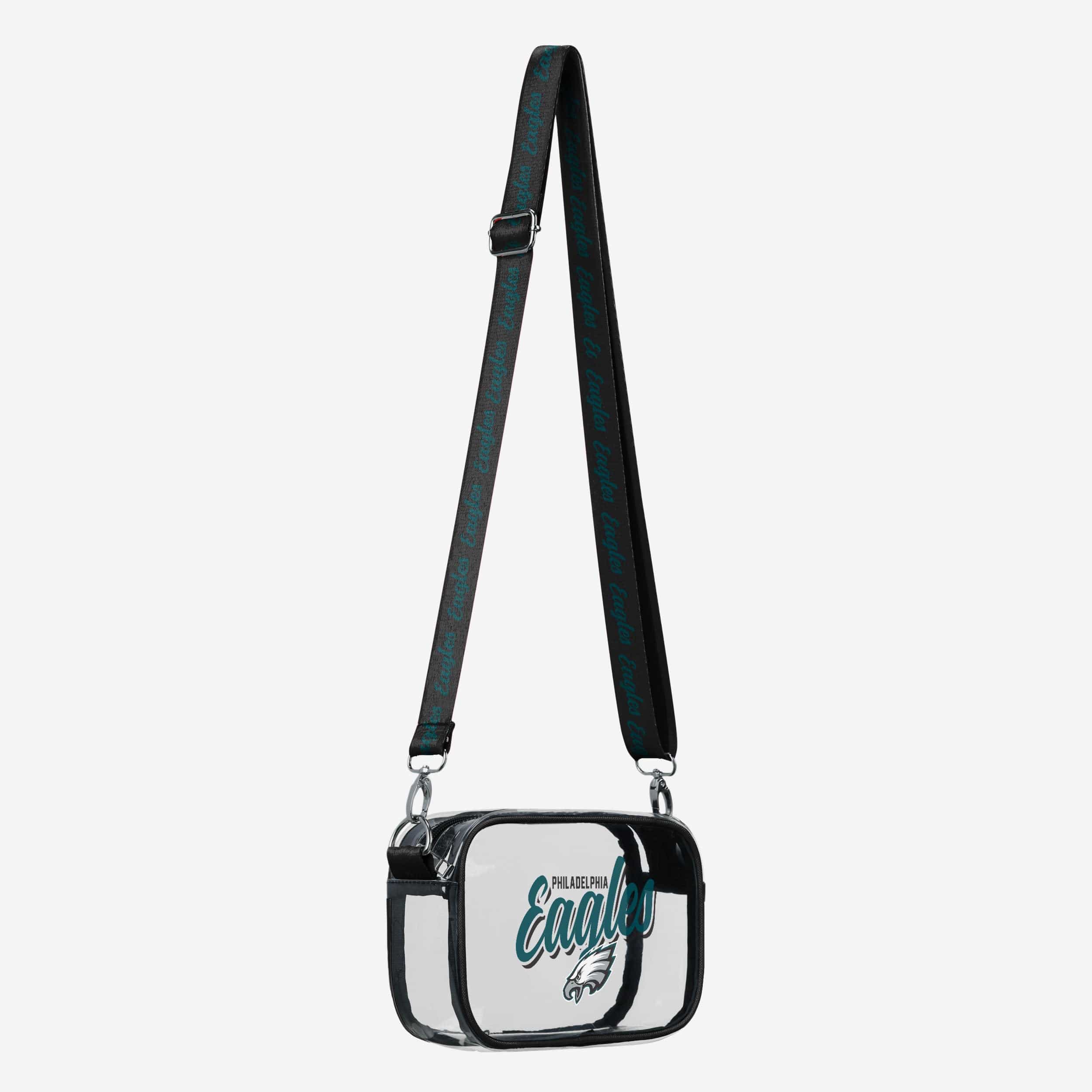 Philadelphia Eagles Monty Script Clear Crossbody Bag - Image 2