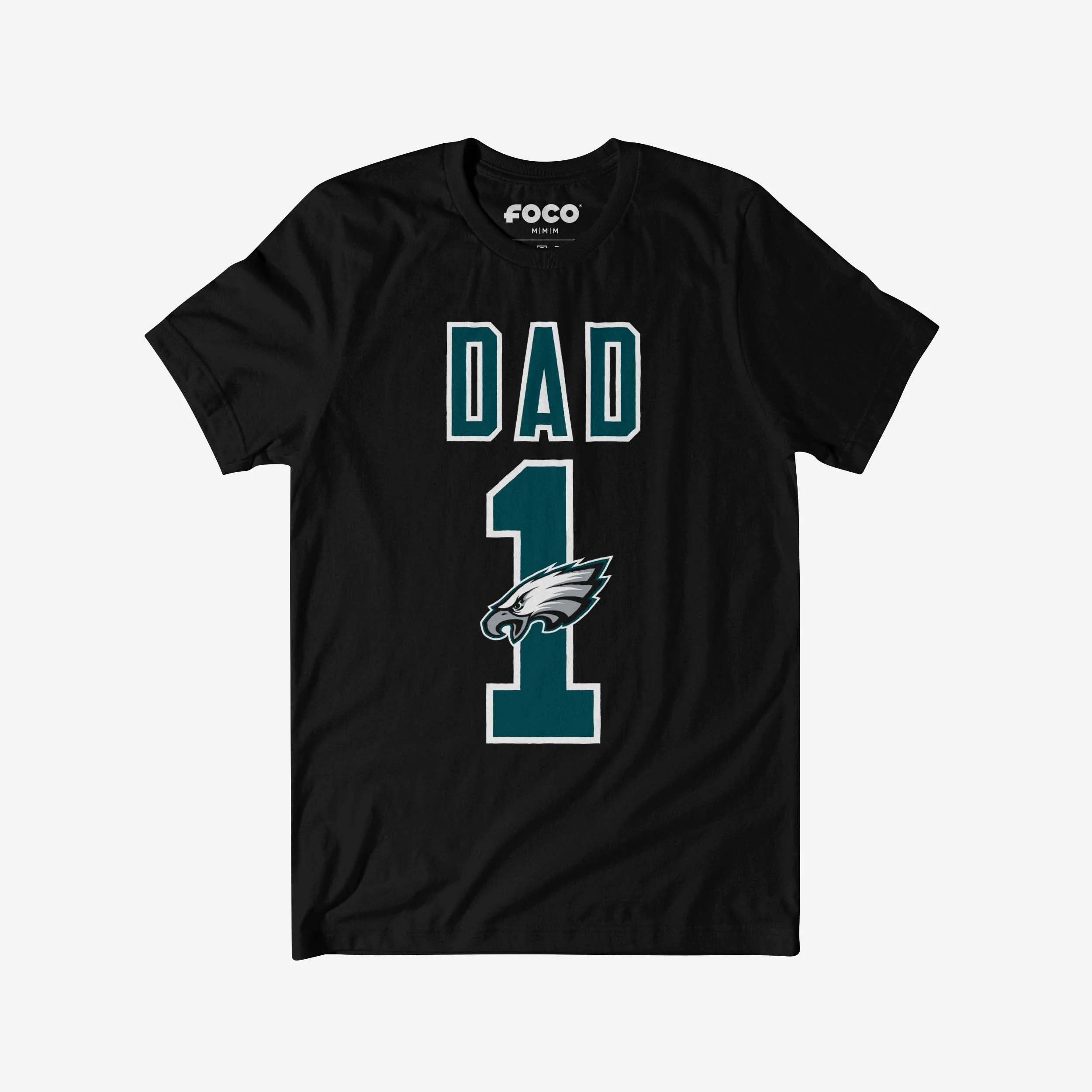 Philadelphia Eagles Number 1 Dad T-Shirt