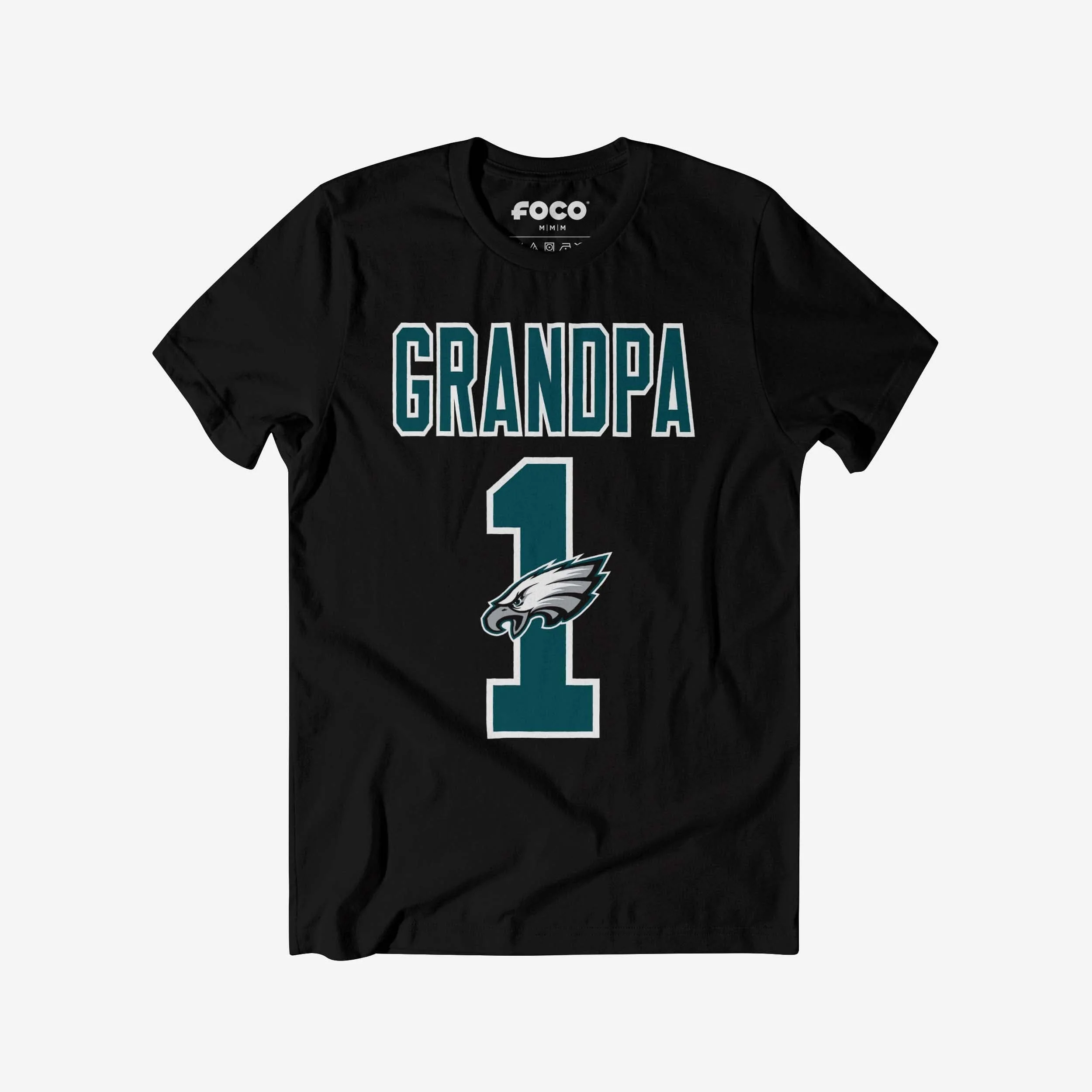Philadelphia Eagles Number 1 Grandpa T-Shirt