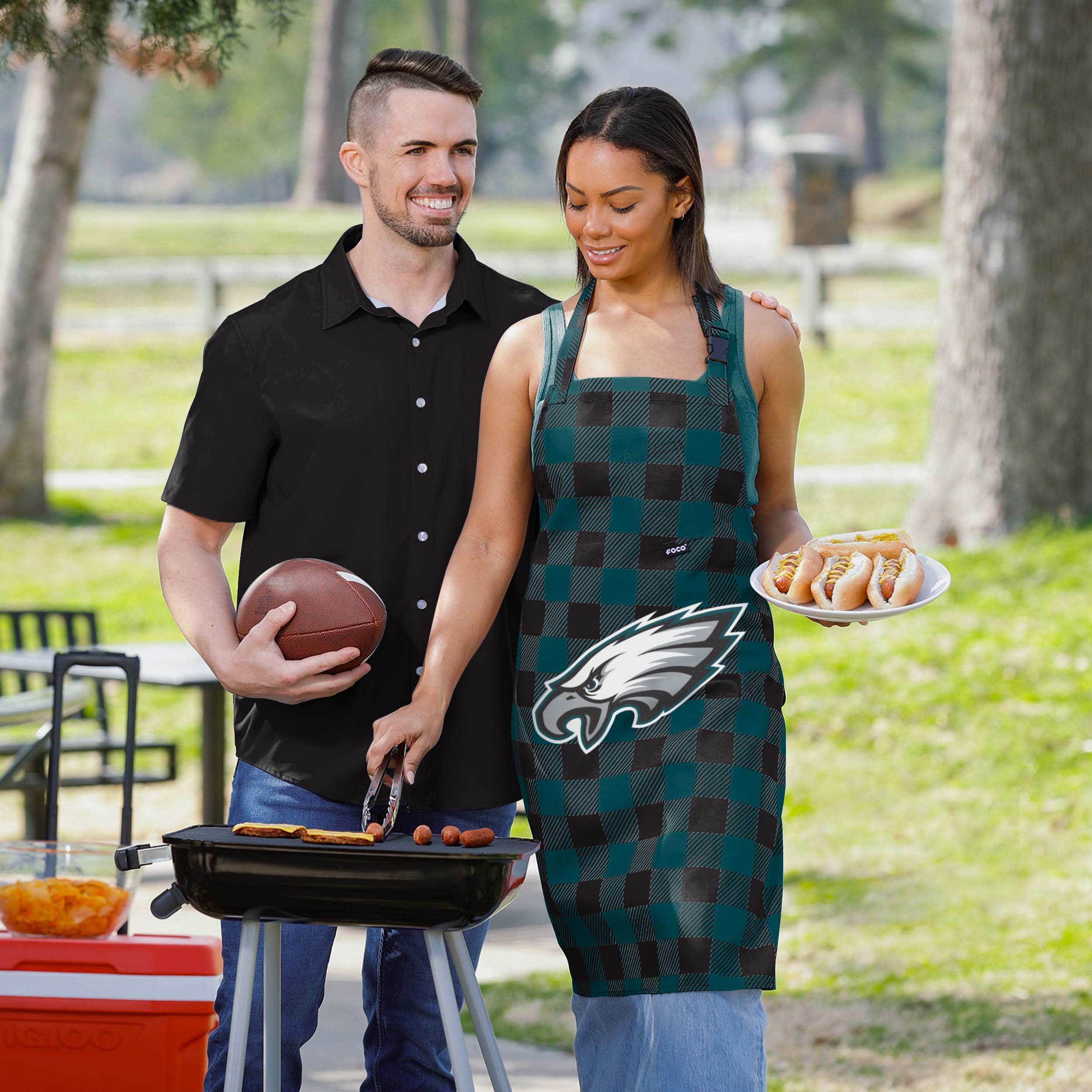 Philadelphia Eagles Plaid Apron - Image 5