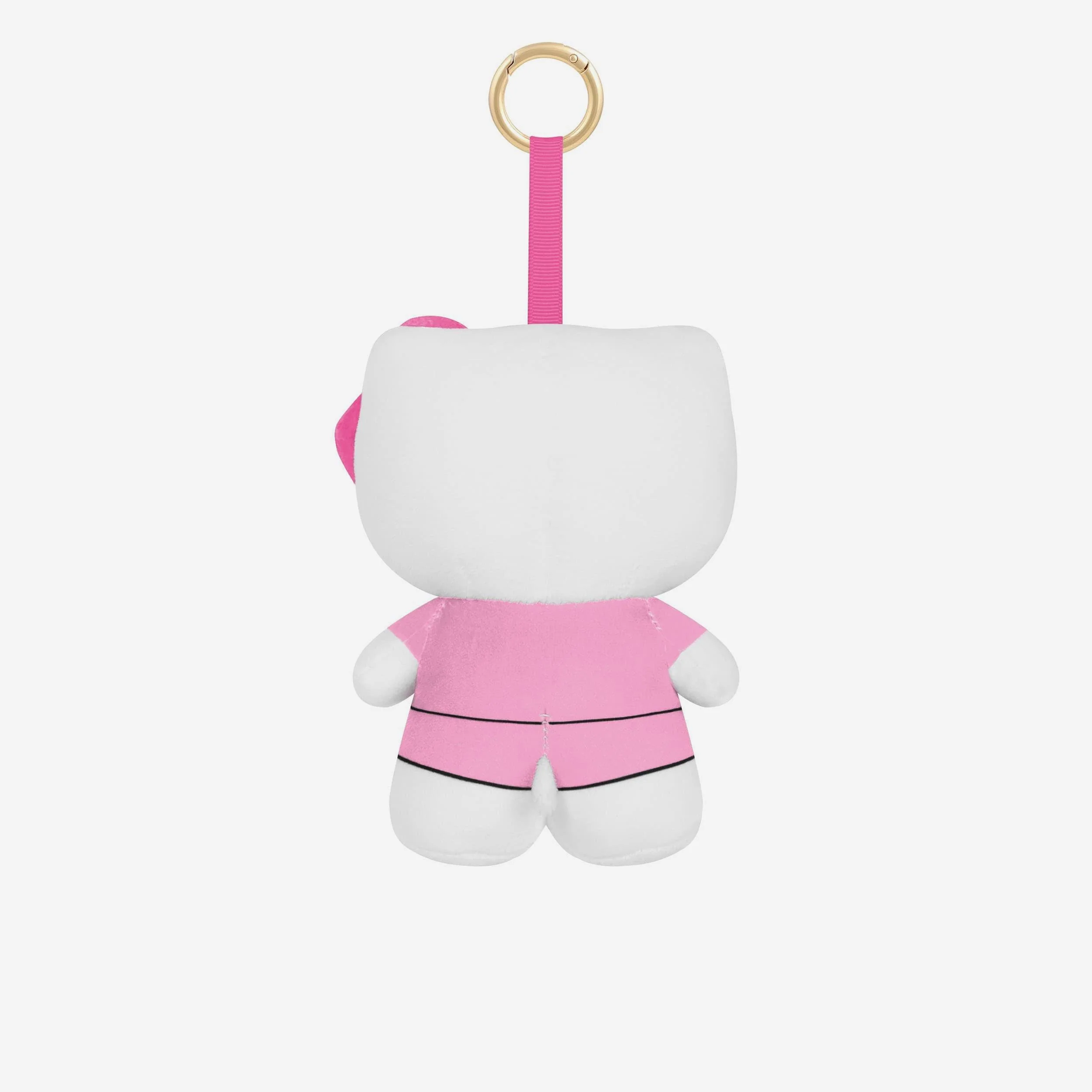 Philadelphia Eagles Plush Hello Kitty® Pink Bag Charm Keychain - Image 2