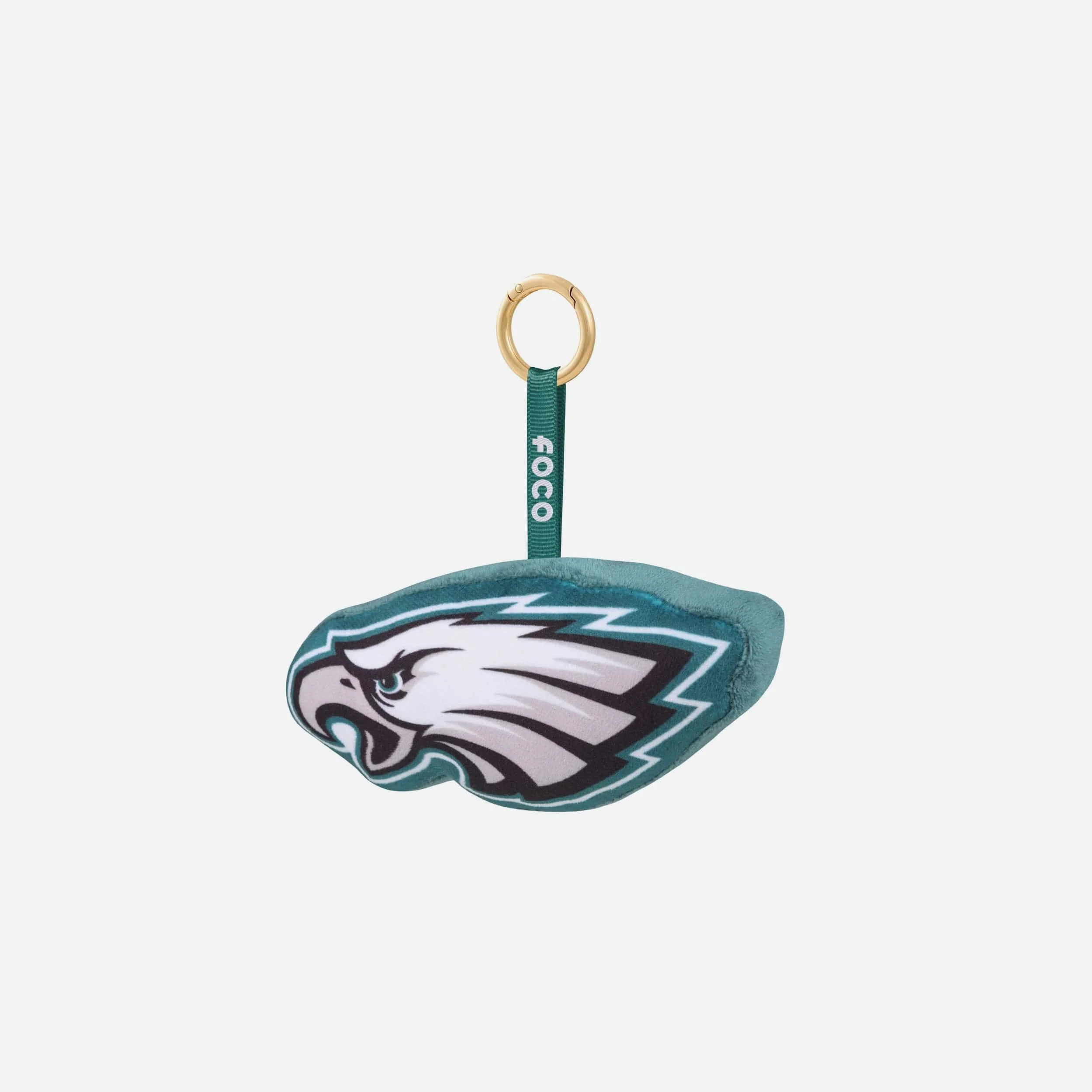 Philadelphia Eagles Plush Team Logo Bag Charm Keychain - Image 3